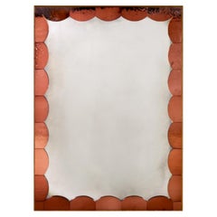 Miroir rectangulaire festonné Rupert Bevan - Petit