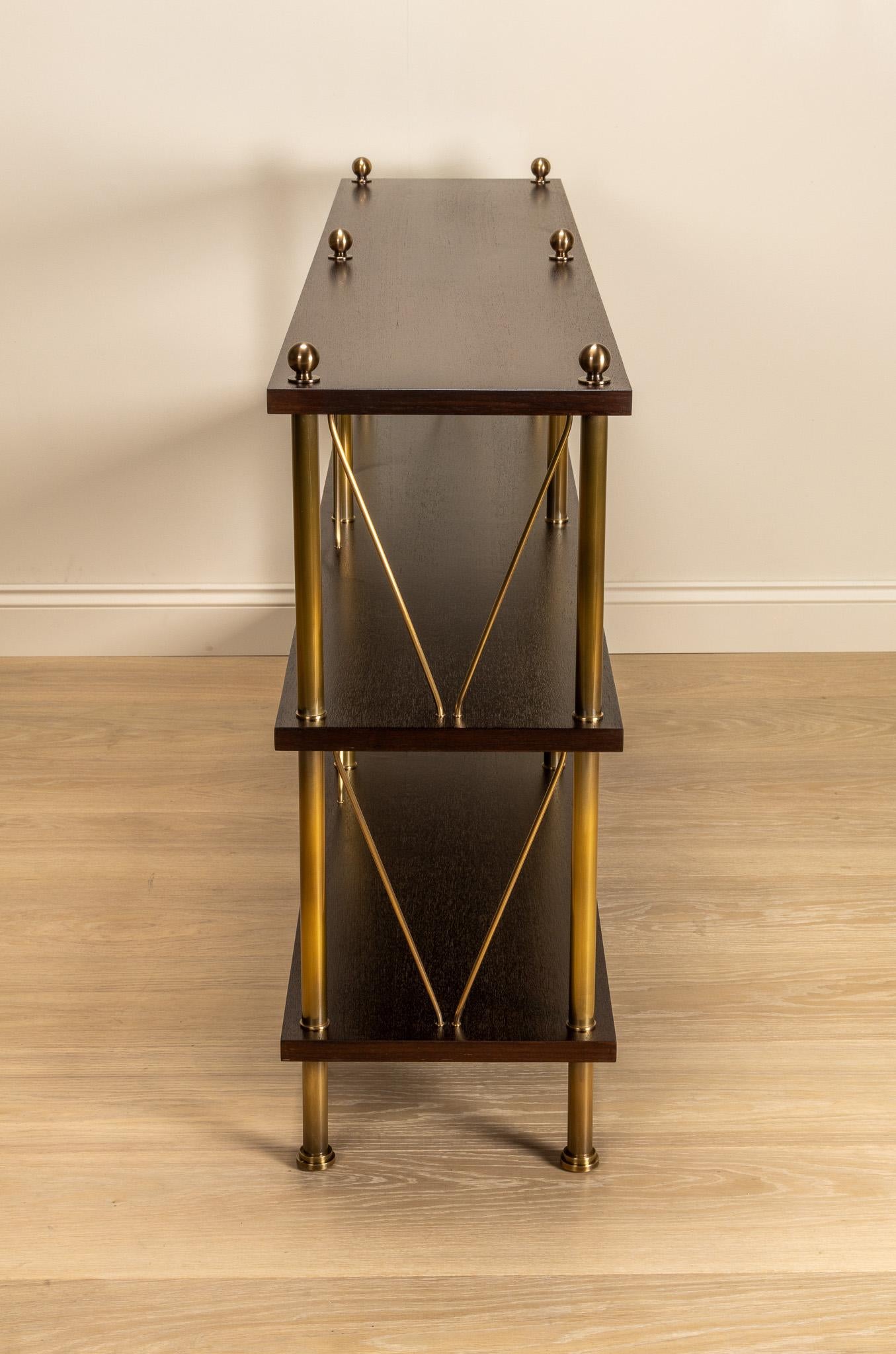 Brass Rupert Bevan Vita Console Table For Sale