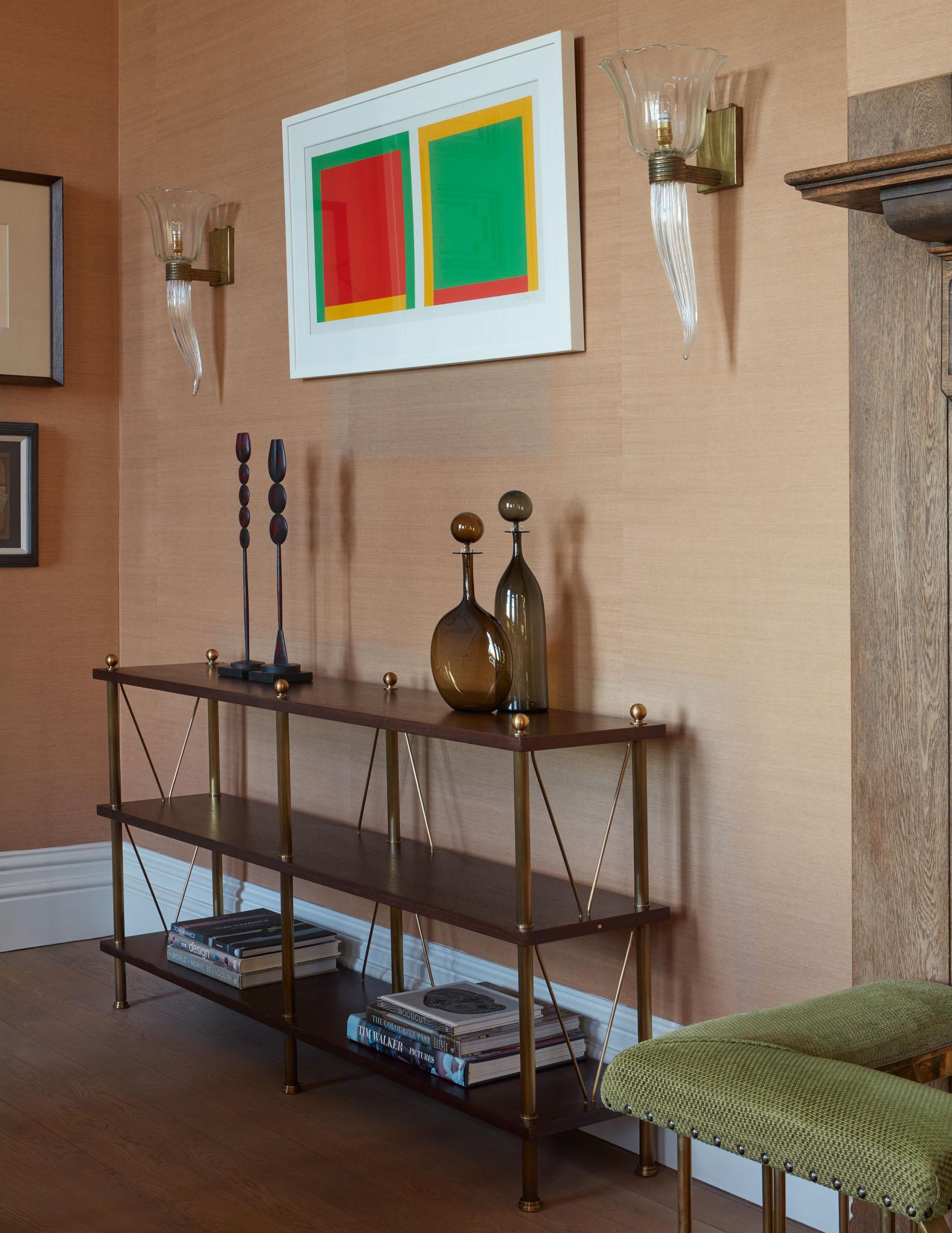 Hand-Crafted Rupert Bevan Vita Console Table For Sale
