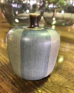 Rupert Deese Midcentury California Studio Pottery Ceramic Apple Vessel