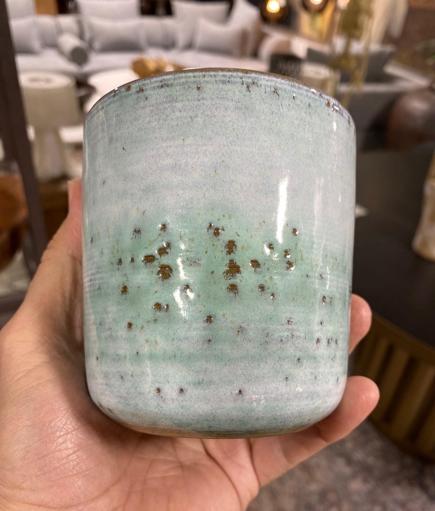 Rupert Deese Mid-Century Modern California Studio Pottery Ceramic Vase Vessel 8