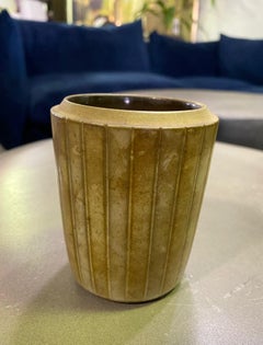 Rupert Deese Mid-Century Modern California Studio Pottery Ceramic Vase Vessel