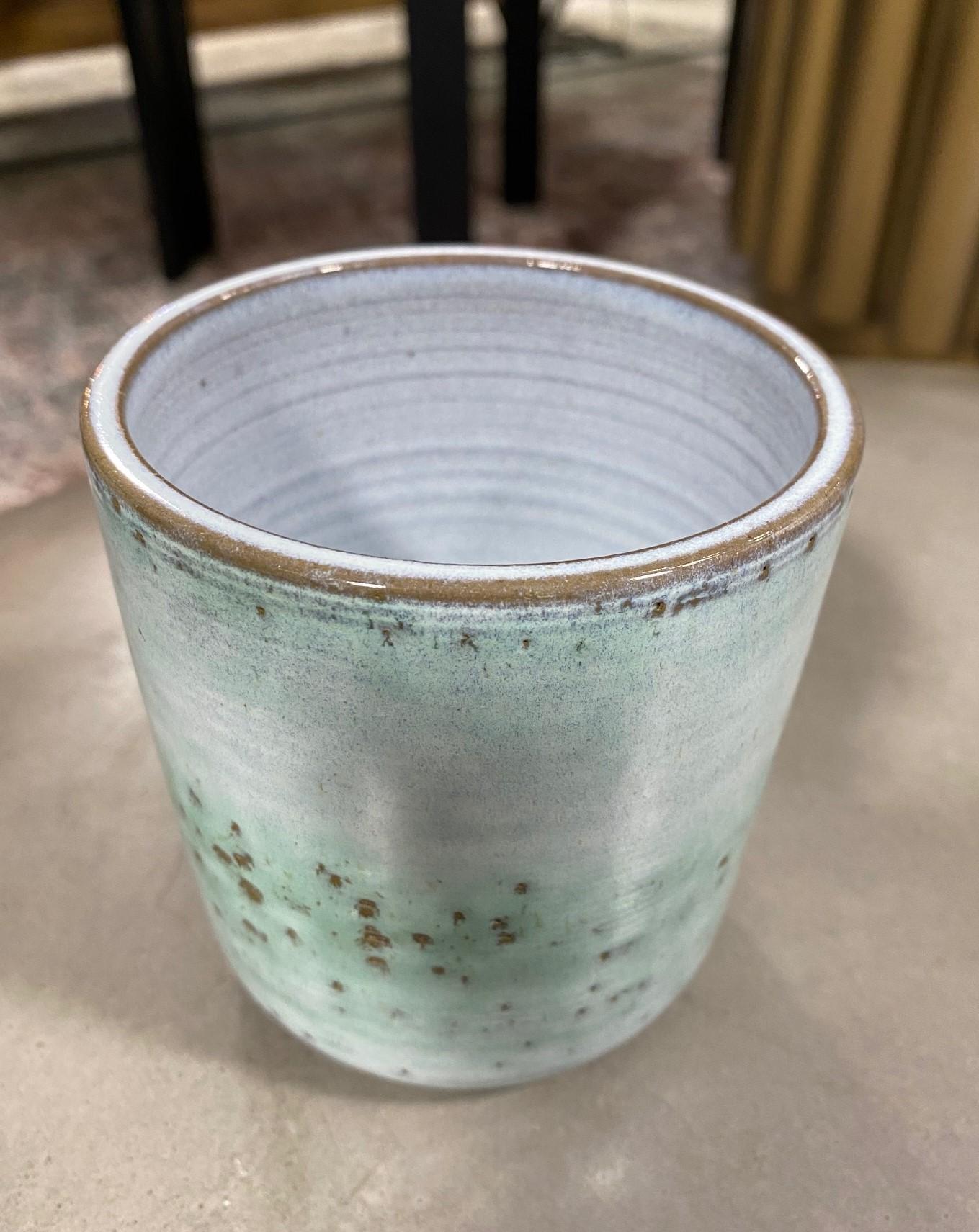 Rupert Deese Mid-Century Modern California Studio Pottery Ceramic Vase Vessel 1