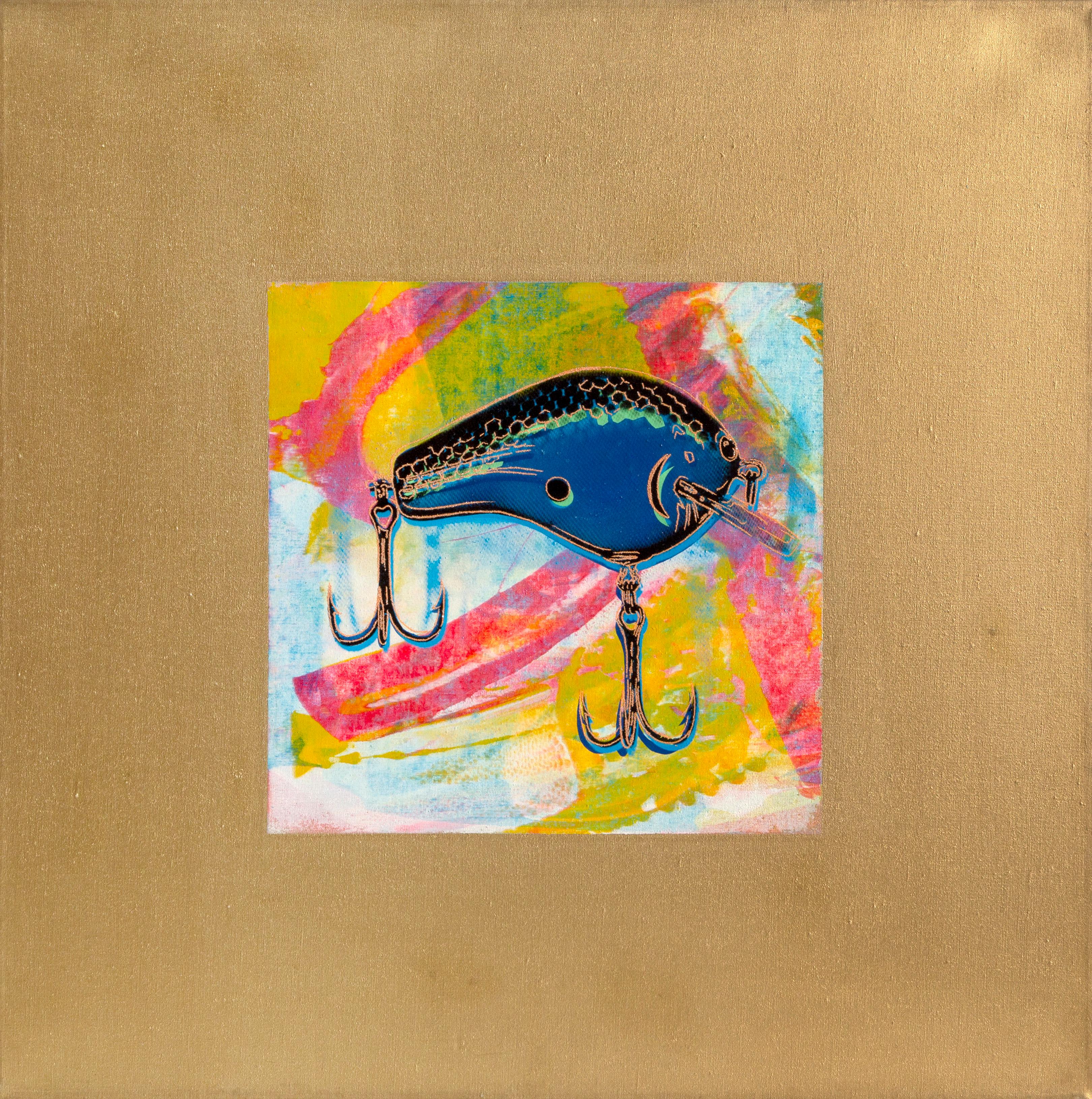 Fishing Lure I, Pop Art Painting by Rupert Jasen Smith