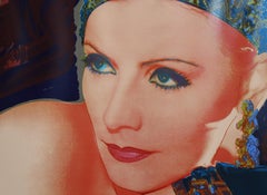 Greta Garbo, ritratto in serigrafia Pop Art di Rupert Jasen Smith