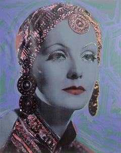 Greta Garbo, Pop Art Portrait by Rupert Jasen Smith