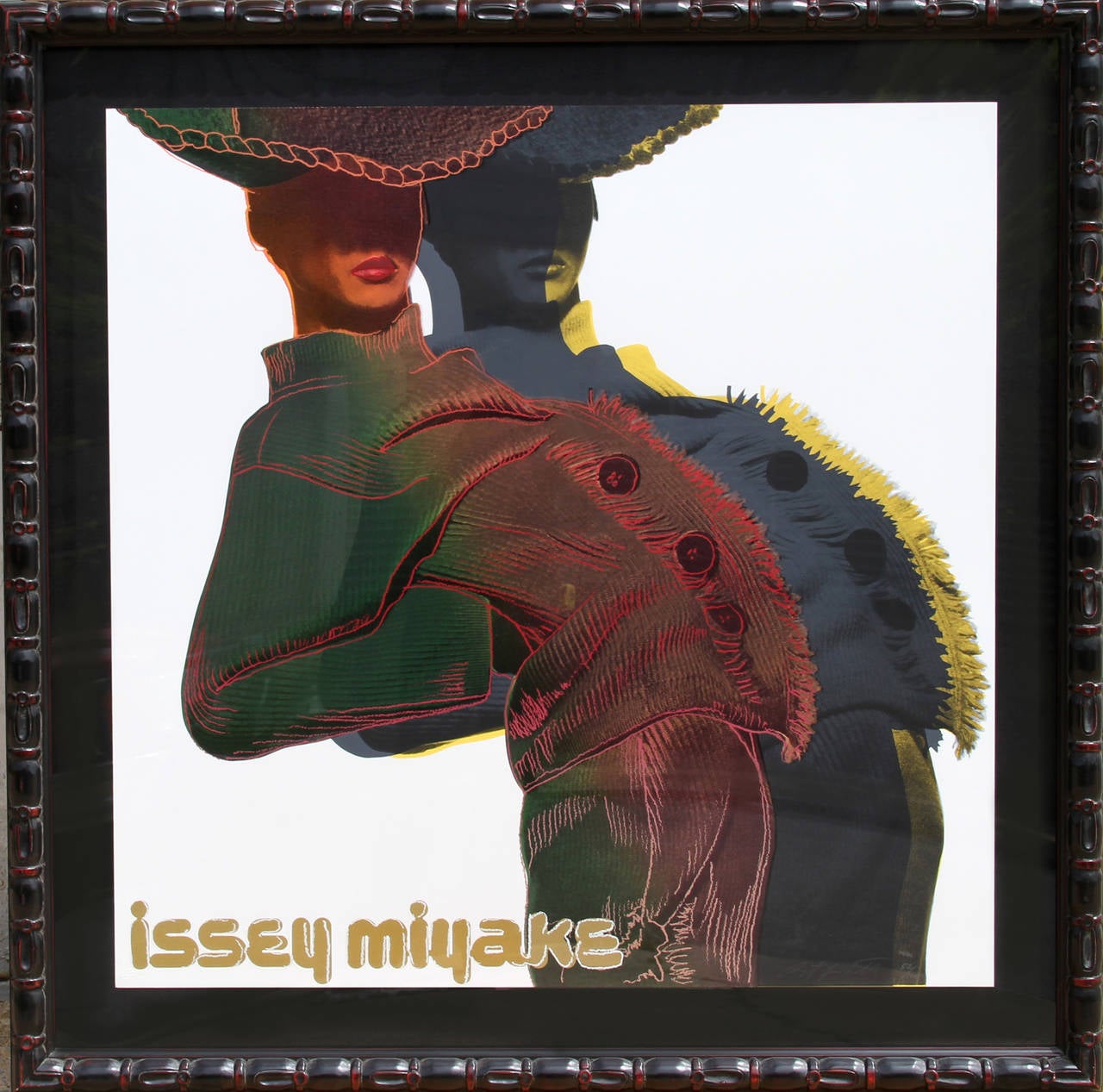 Figurative Print di Rupert Jasen Smith - Issey Miyake dal Portafoglio Omaggio a Andy Warhol
