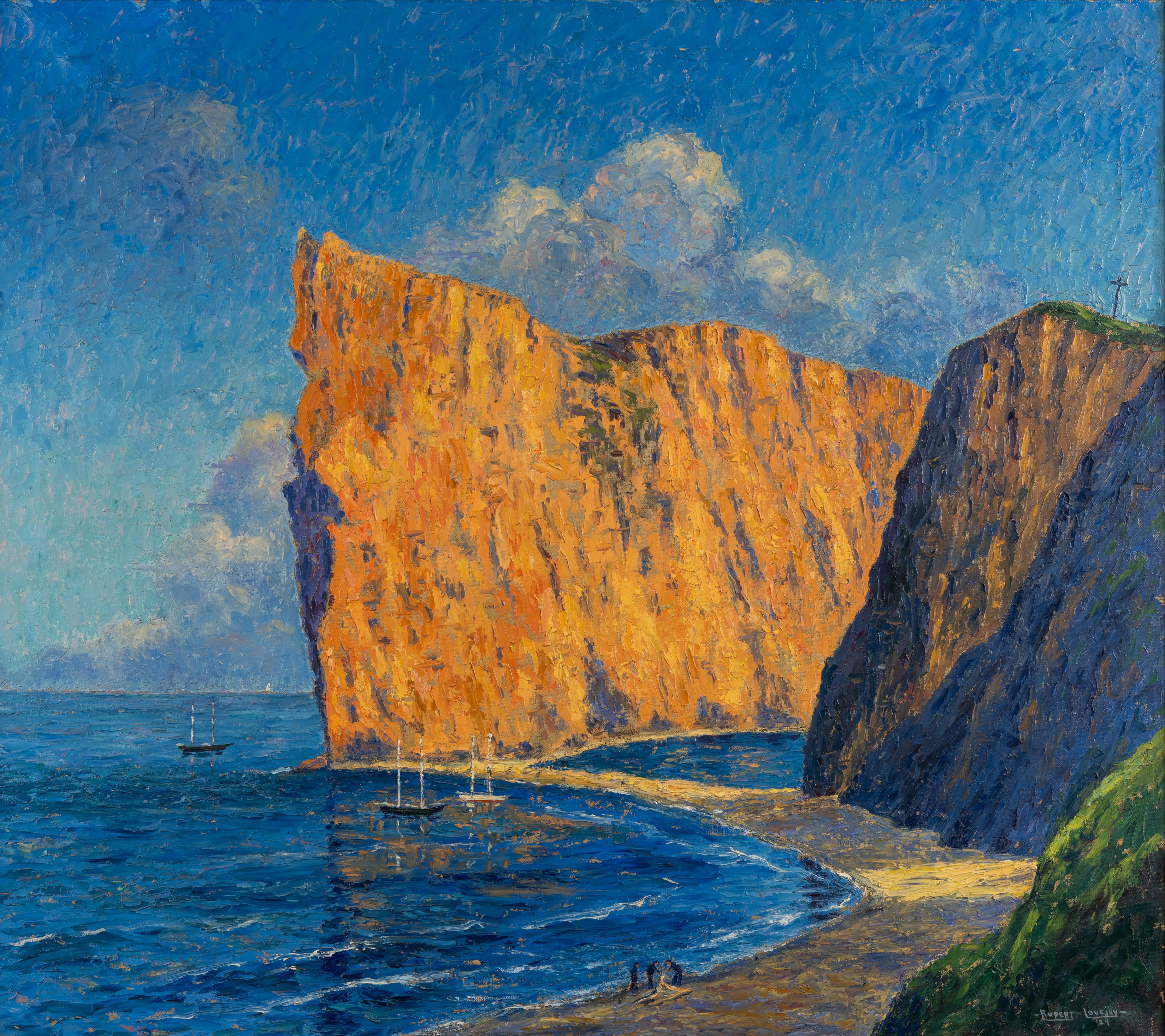Marea baja - Painting Fauvista de Rupert Lovejoy