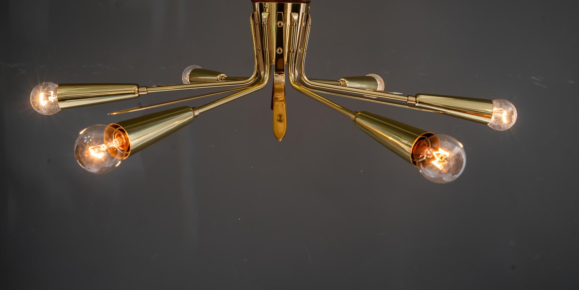 Rupert Nikoll plafonnier vienne vers 1950 en vente 3