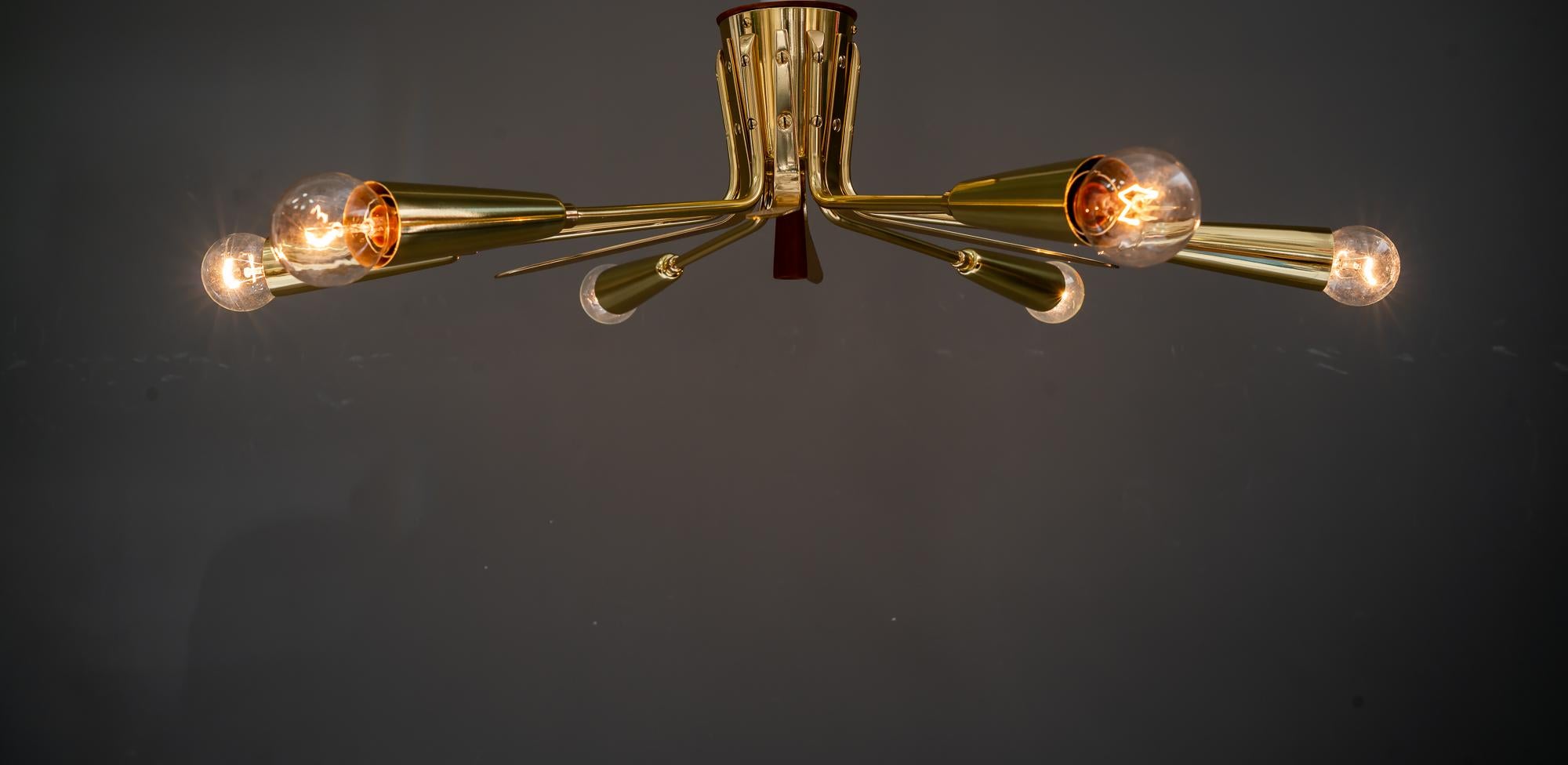 Rupert Nikoll plafonnier vienne vers 1950 en vente 5