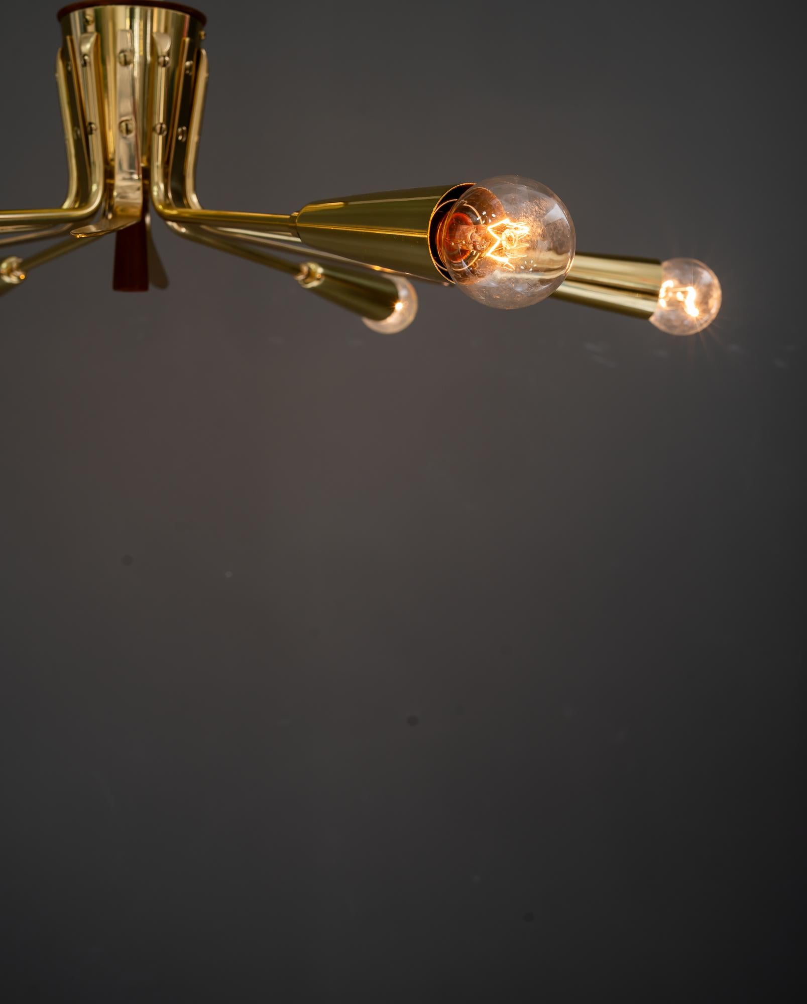 Rupert Nikoll plafonnier vienne vers 1950 en vente 6