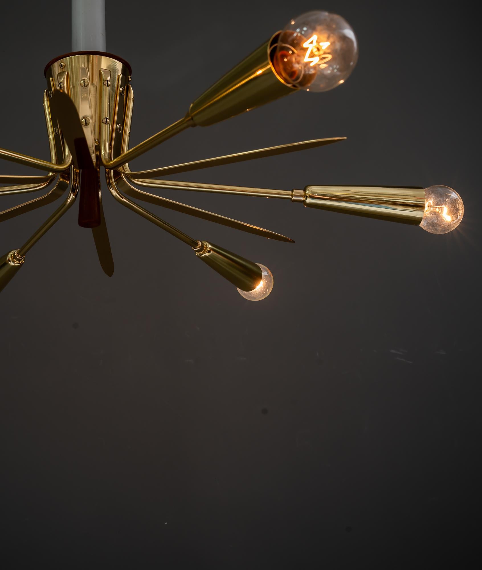 Rupert Nikoll plafonnier vienne vers 1950 en vente 7