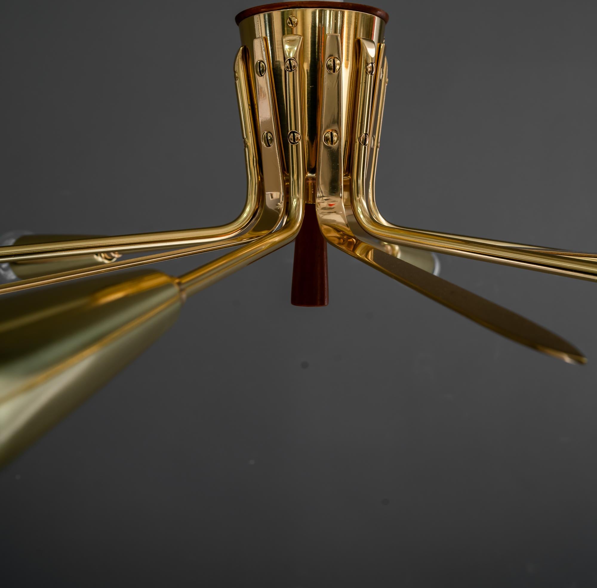 Laqué Rupert Nikoll plafonnier vienne vers 1950 en vente