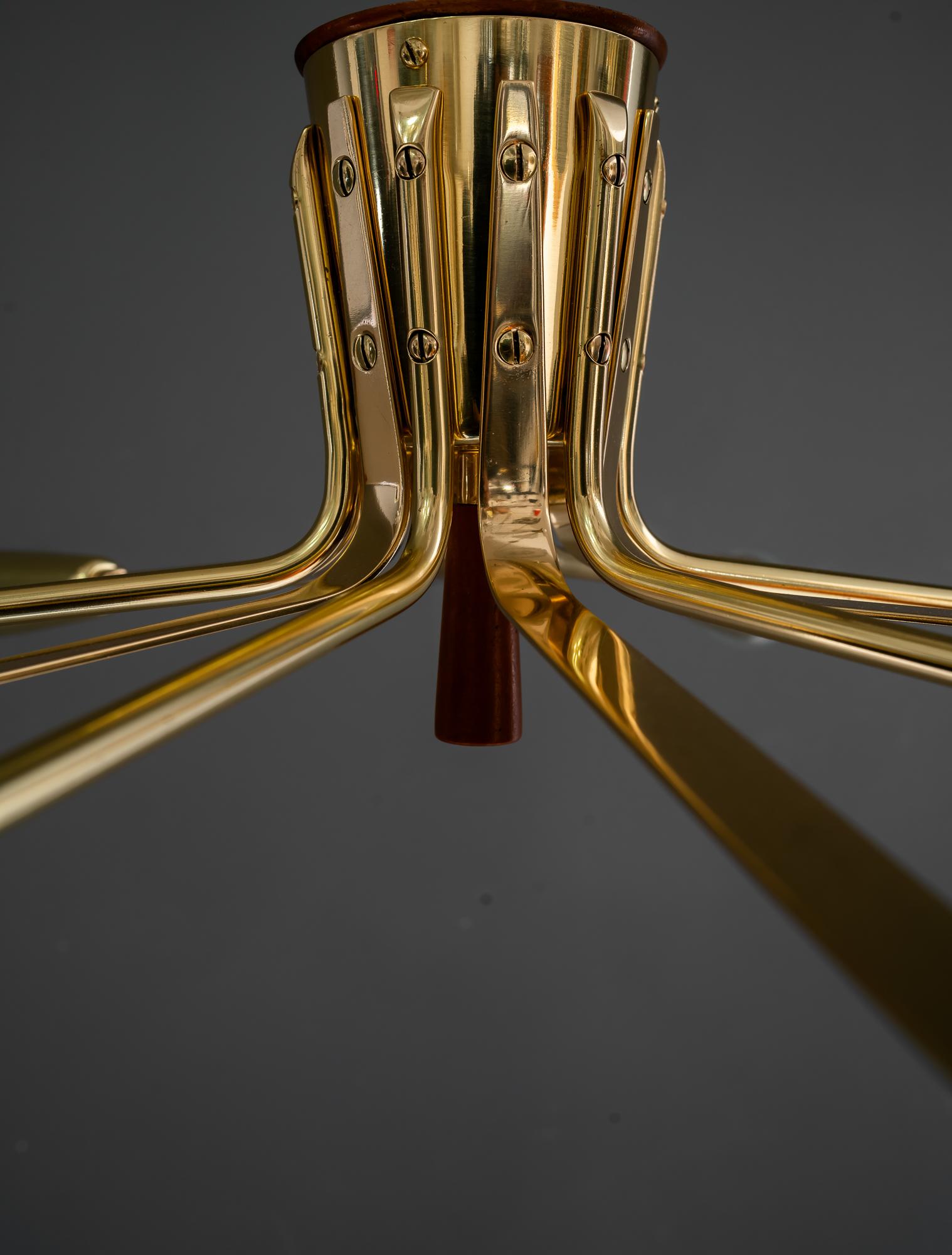 Rupert Nikoll plafonnier vienne vers 1950 Bon état - En vente à Wien, AT