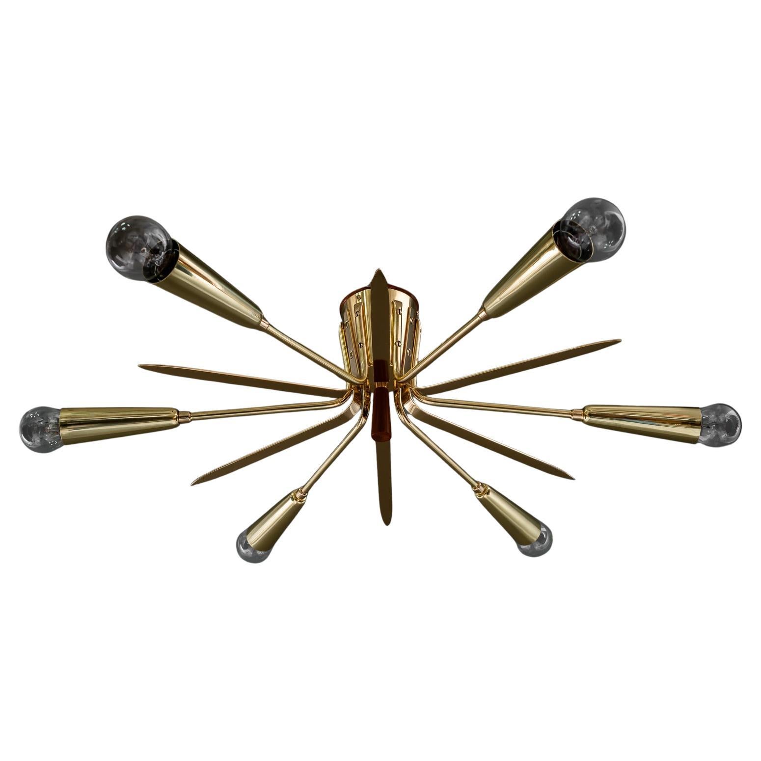 Rupert Nikoll plafonnier vienne vers 1950 en vente