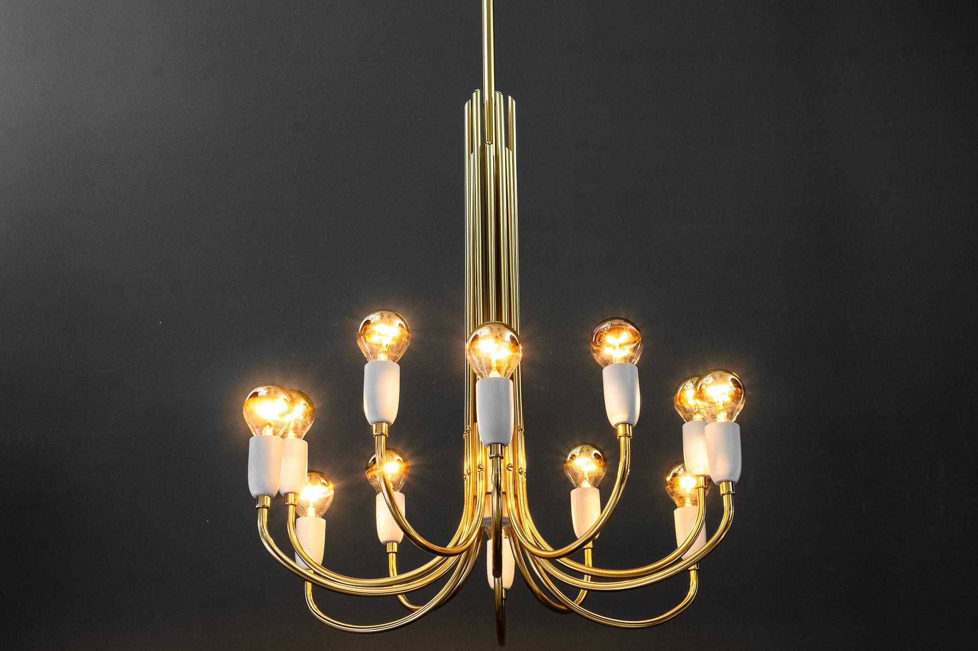 Rupert nikoll, Kronleuchter Vienna, ca. 1960er-Jahre im Angebot 7