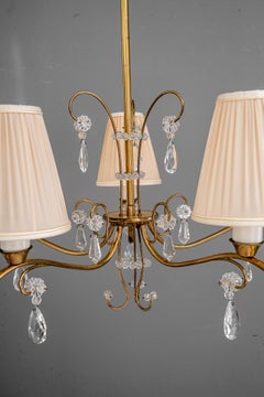 Lampadario Rupert Nikoll vienna anni '60 circa