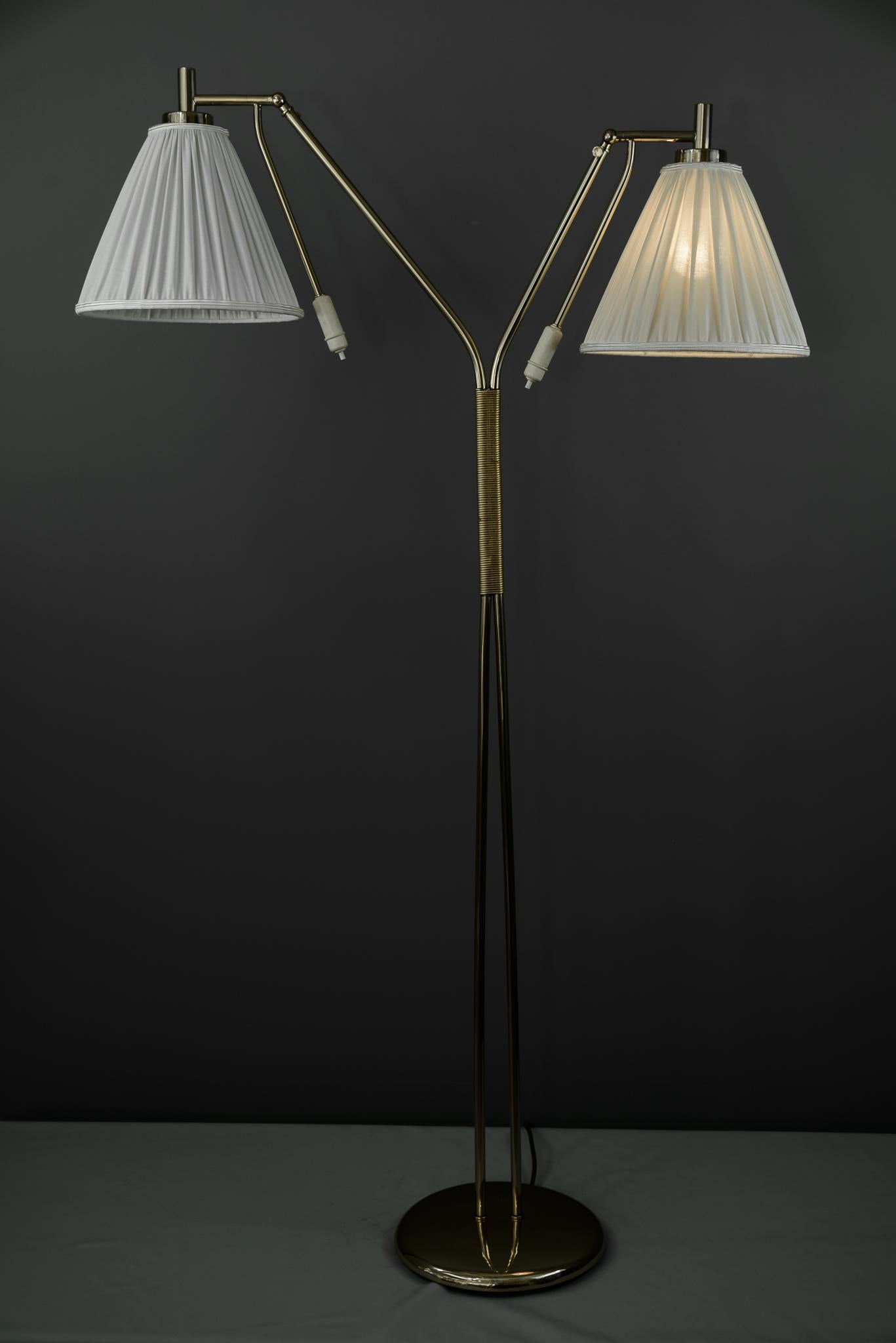 Rupert Nikoll Floor Lamp, circa 1950s For Sale 11