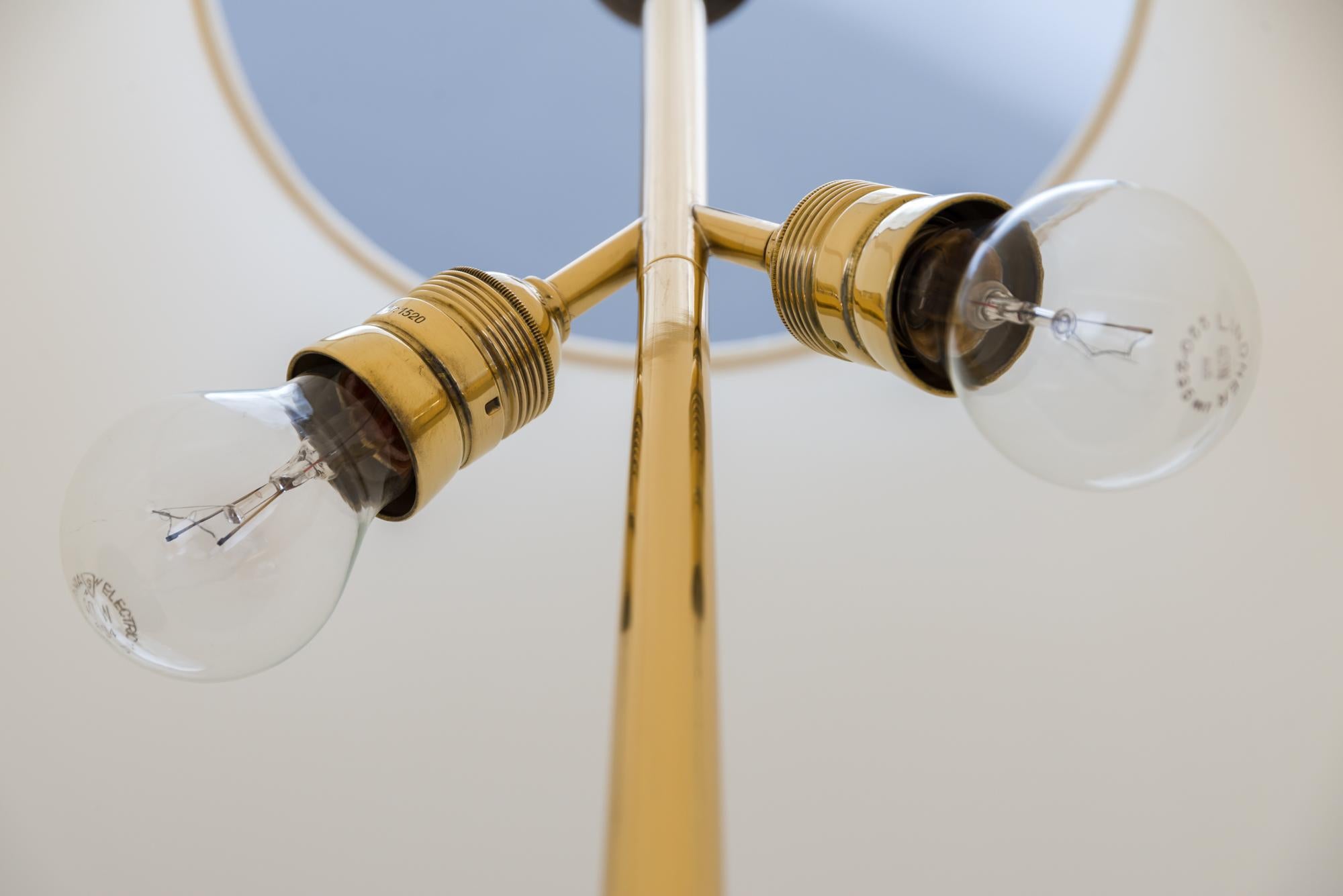 Austrian Rupert Nikoll Floor Lamp, circa 1950s