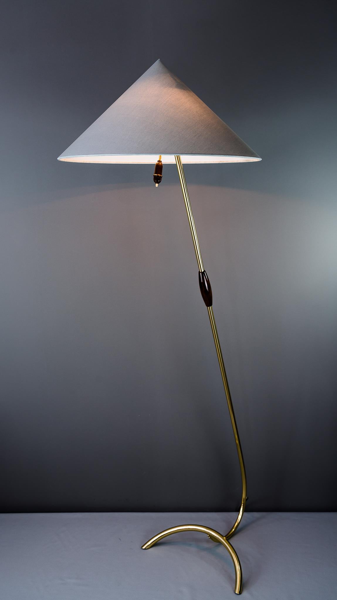 Rupert Nikoll Floor Lamp, circa 1950s In Excellent Condition In Wien, AT