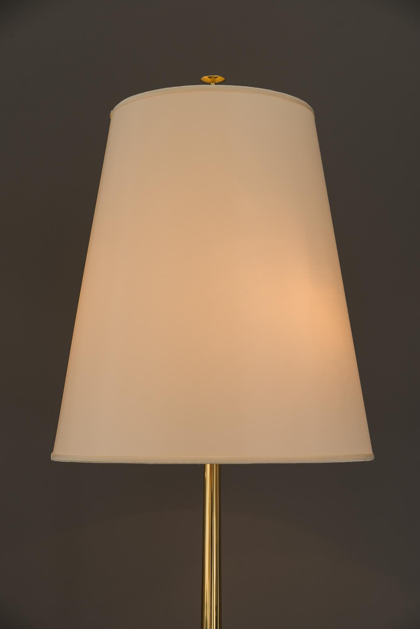 Rupert Nikoll Floor Lamp, circa 1950s In Good Condition For Sale In Wien, AT