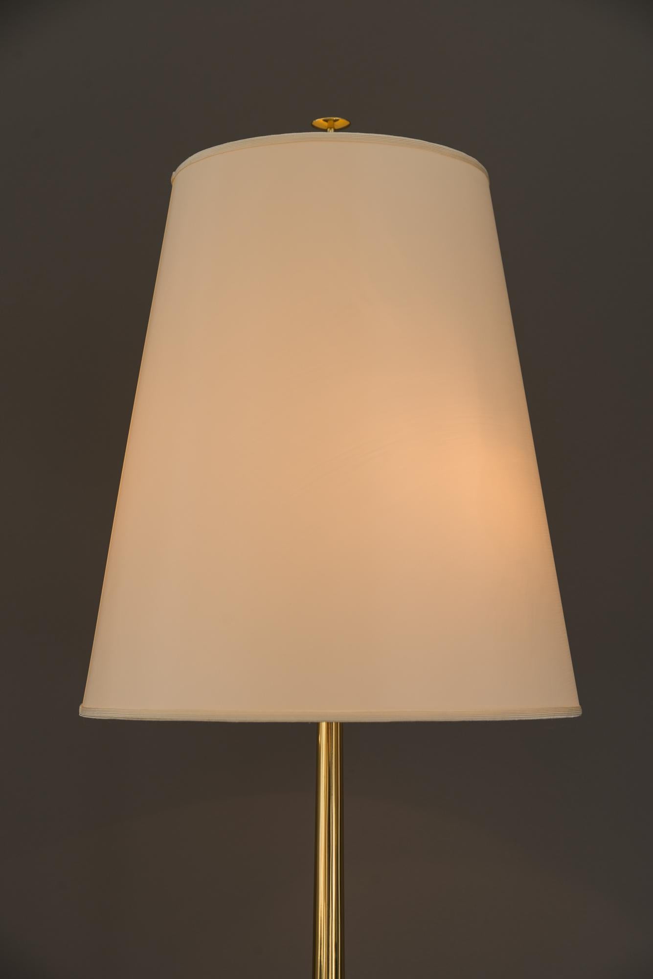 Rupert Nikoll Floor Lamp, circa 1950s In Good Condition In Wien, AT