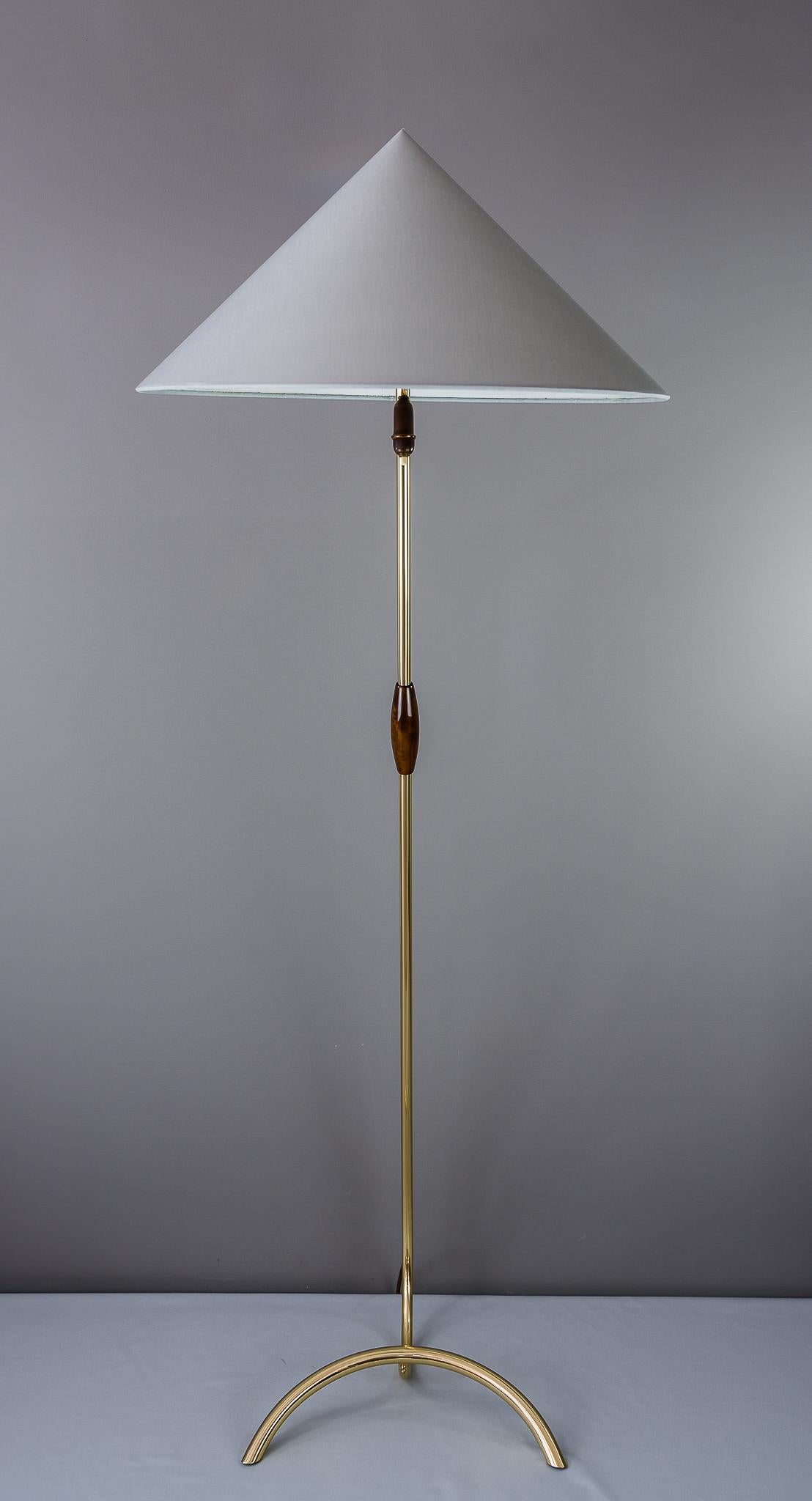 Mid-20th Century Rupert Nikoll Floor Lamp, circa 1950s