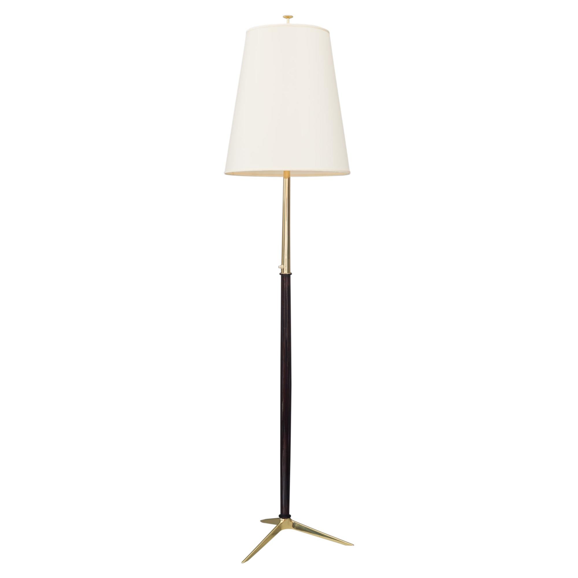 Rupert Nikoll Floor Lamp, circa 1950s For Sale