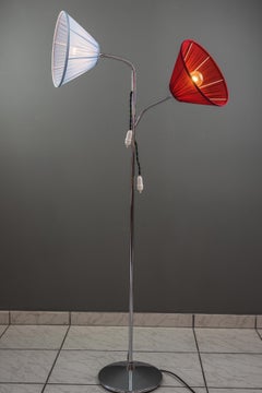 Rupert Nikoll Floor Lamp, Vienna, circa 1950s