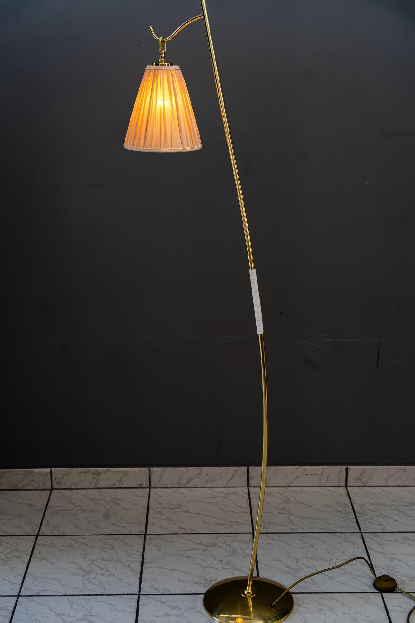 Mid-20th Century Rupert Nikoll Floor lamp vienna around 1950s