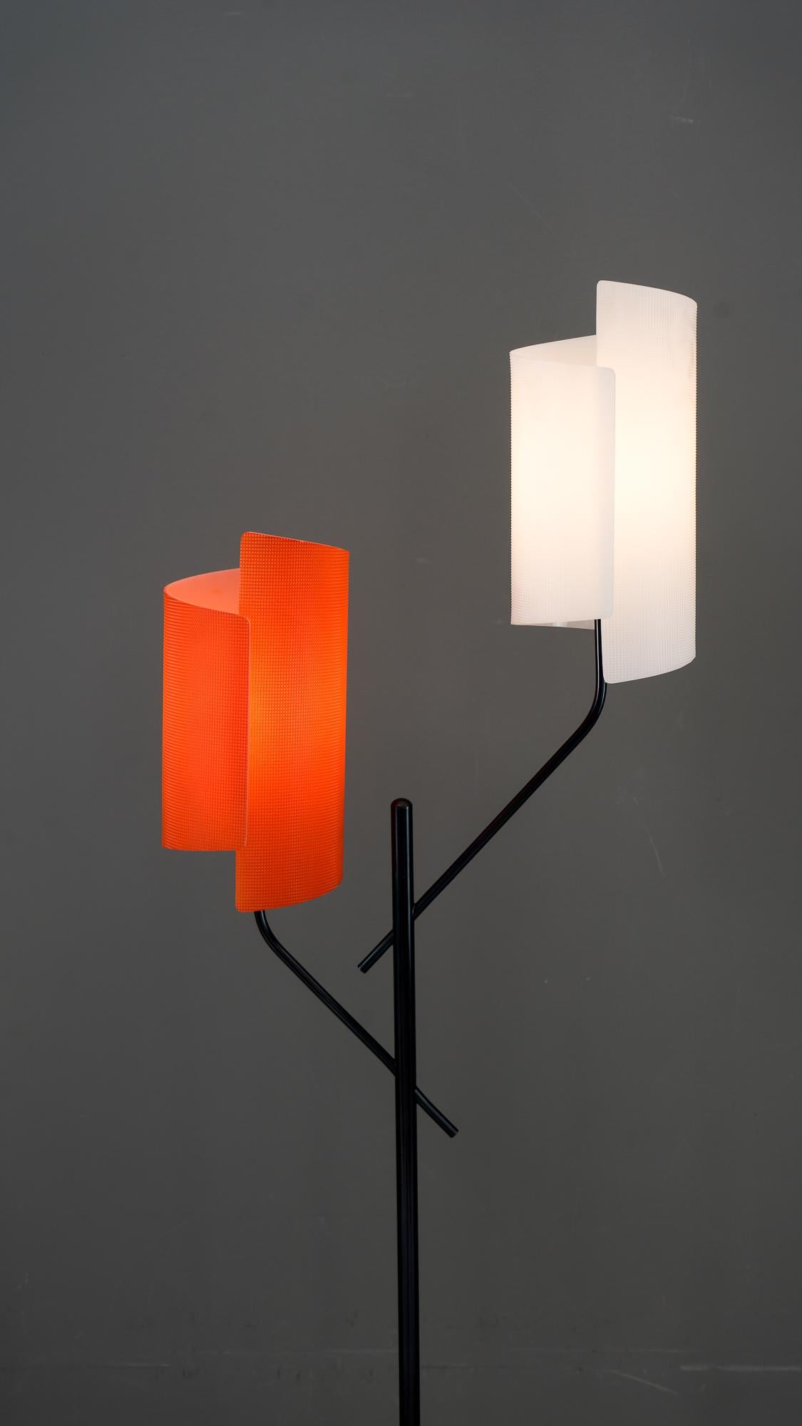 Rupert Nikoll Floor Lamp, Vienna, circa 1960s For Sale 3