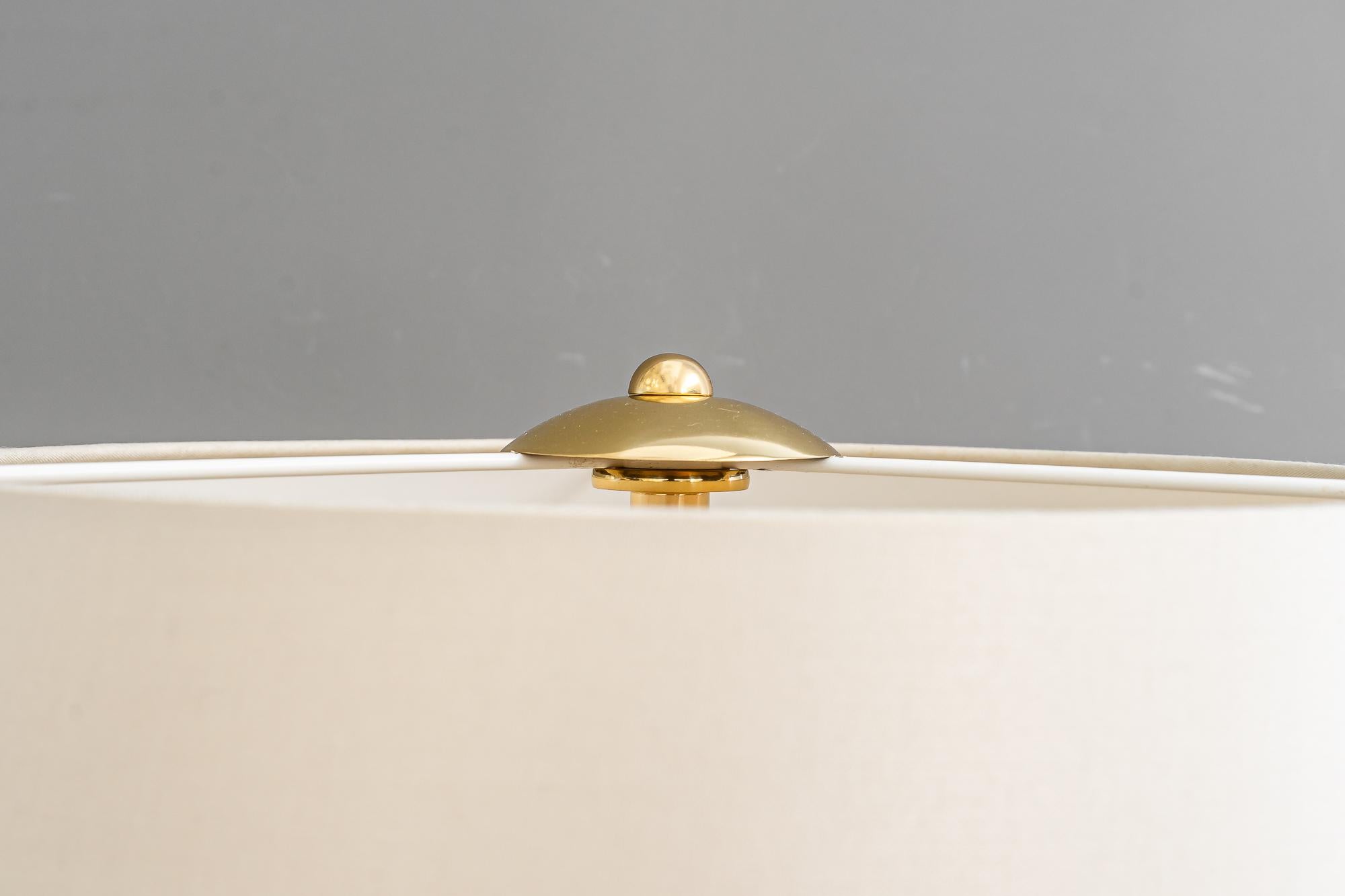 Rupert Nikoll Lampadaire avec abat-jour en tissu vienne vers 1950 en vente 2