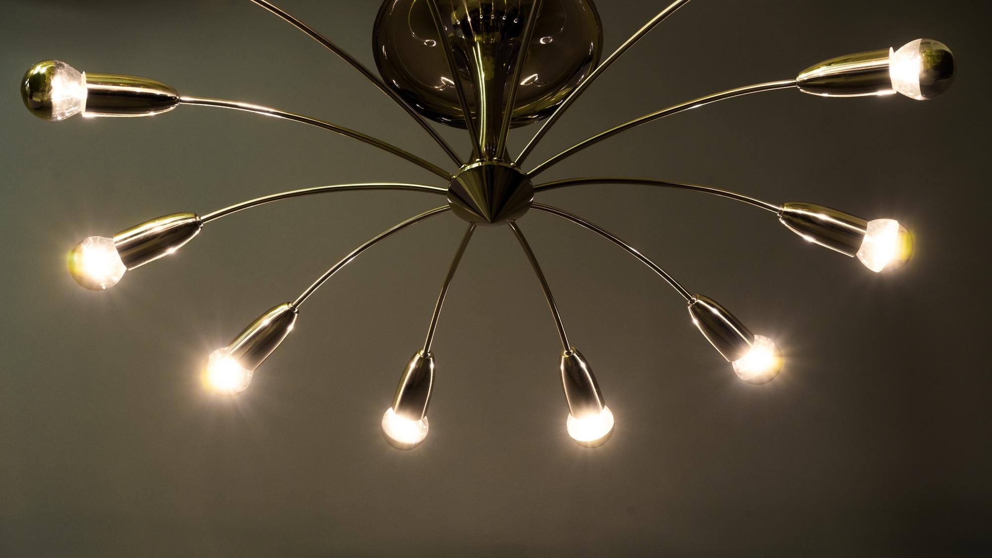 Rupert Nikoll Flushmount, 1960s For Sale 8