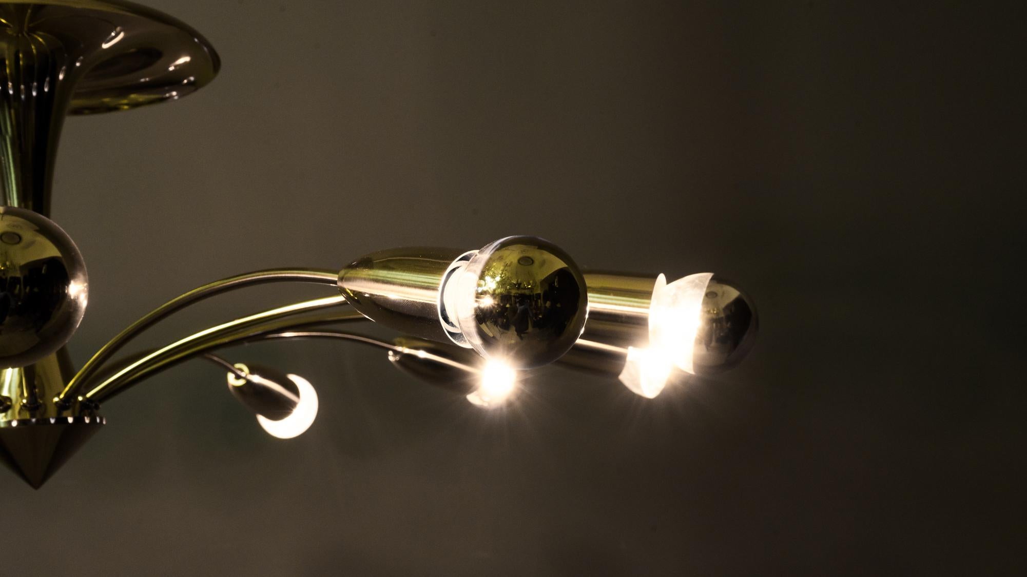 Rupert Nikoll Flushmount, 1960s For Sale 9