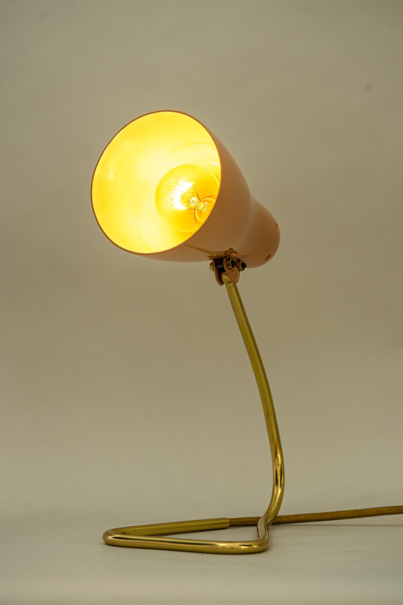 Rupert Nikoll, Tischlampe, um 1950 im Angebot 9