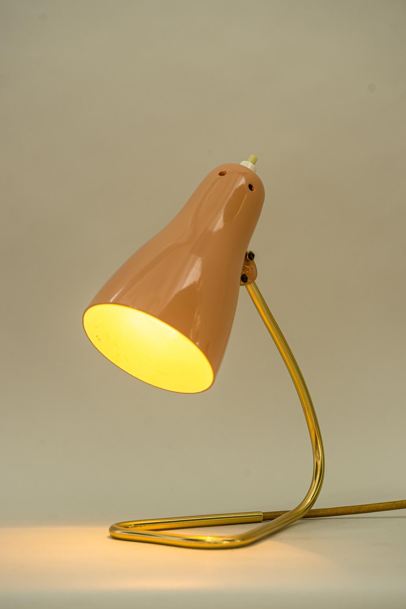 Rupert Nikoll, Tischlampe, um 1950 im Angebot 11