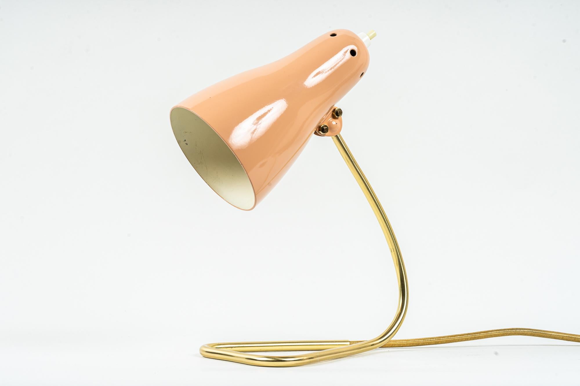 Rupert Nikoll Table Lamp Around 1950s In Good Condition For Sale In Wien, AT