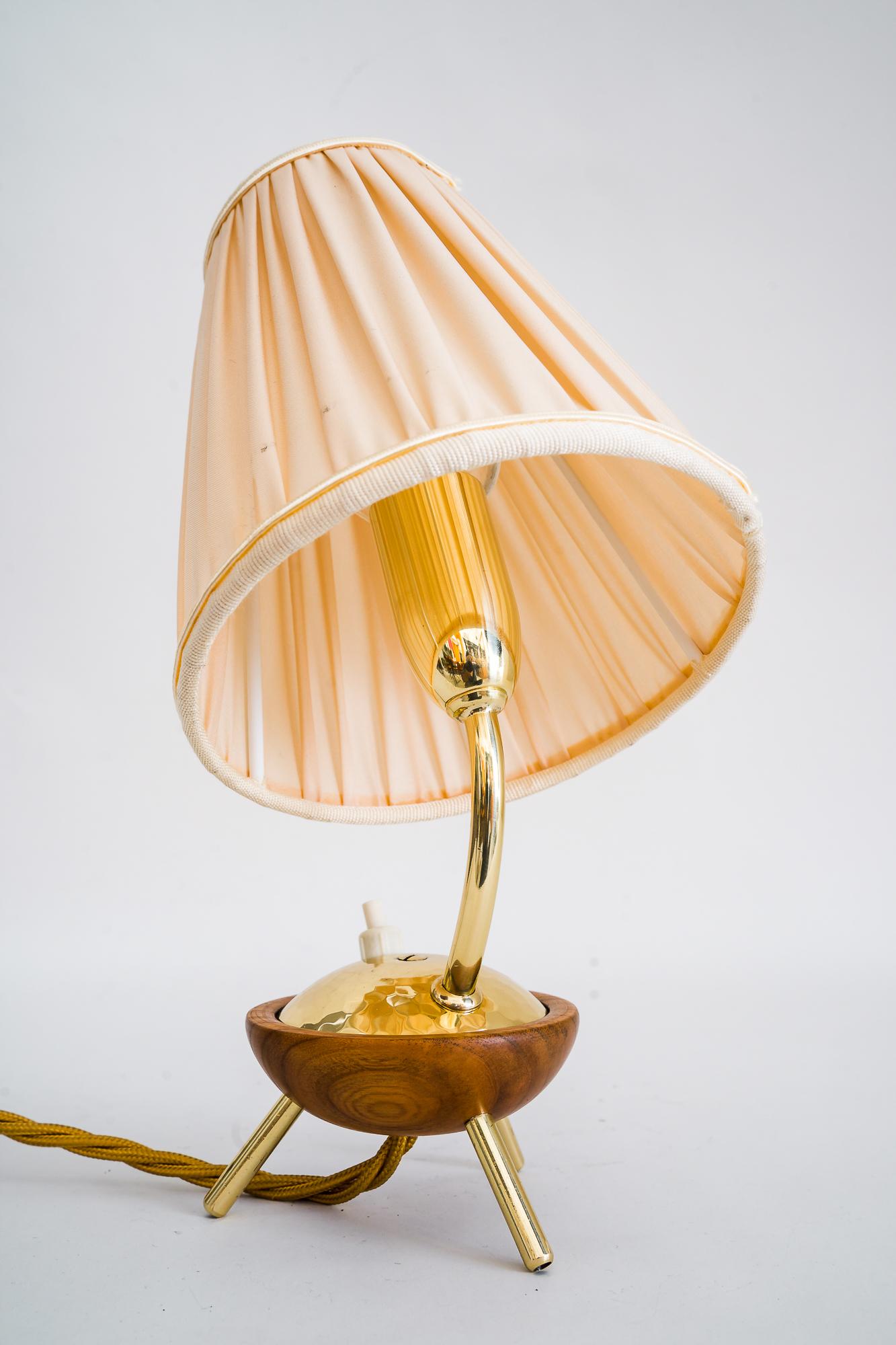 Lacquered Rupert Nikoll Table Lamp, Vienna, 1950s