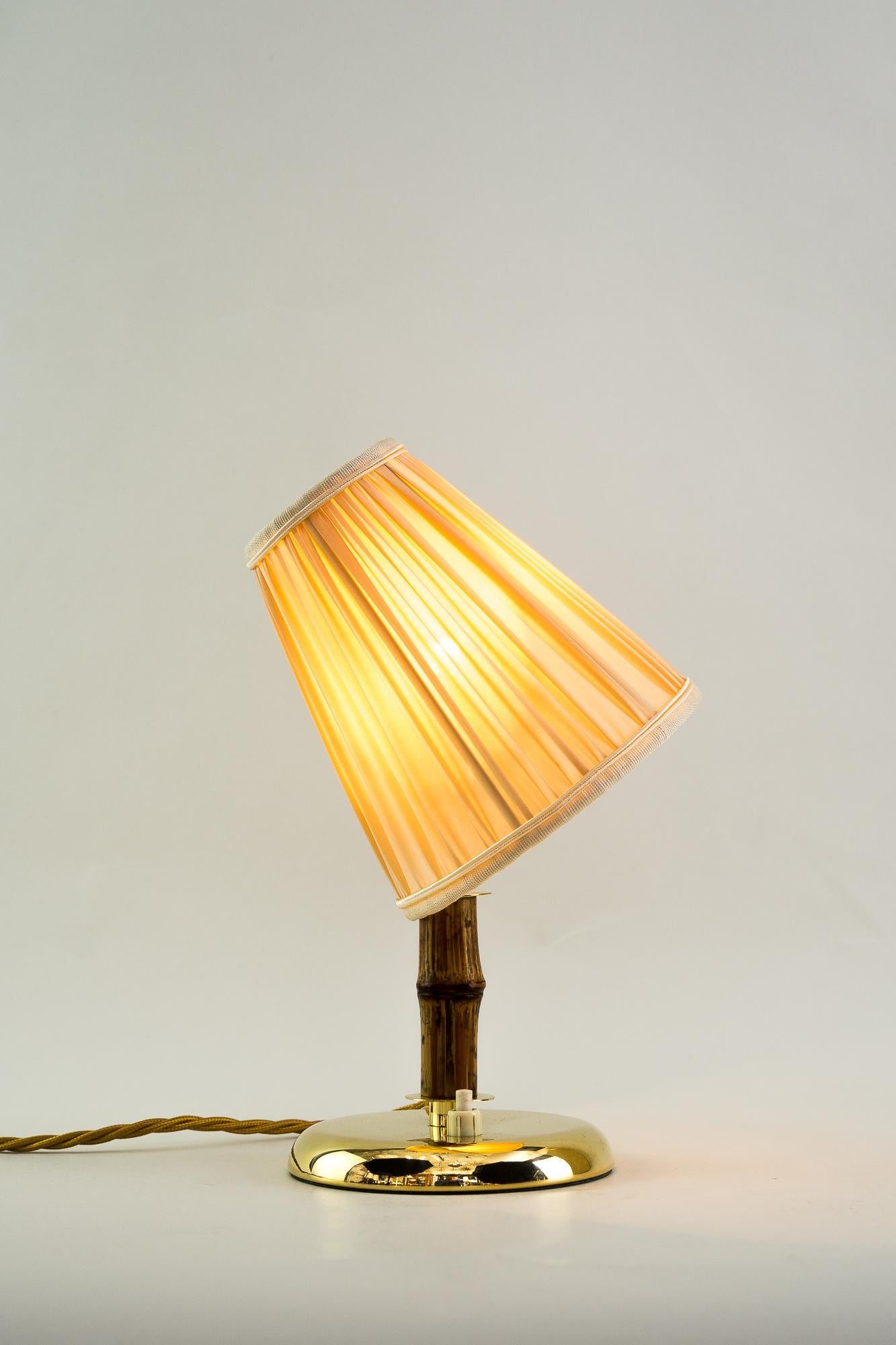 Brass Rupert Nikoll Table Lamp, Vienna, 1950s