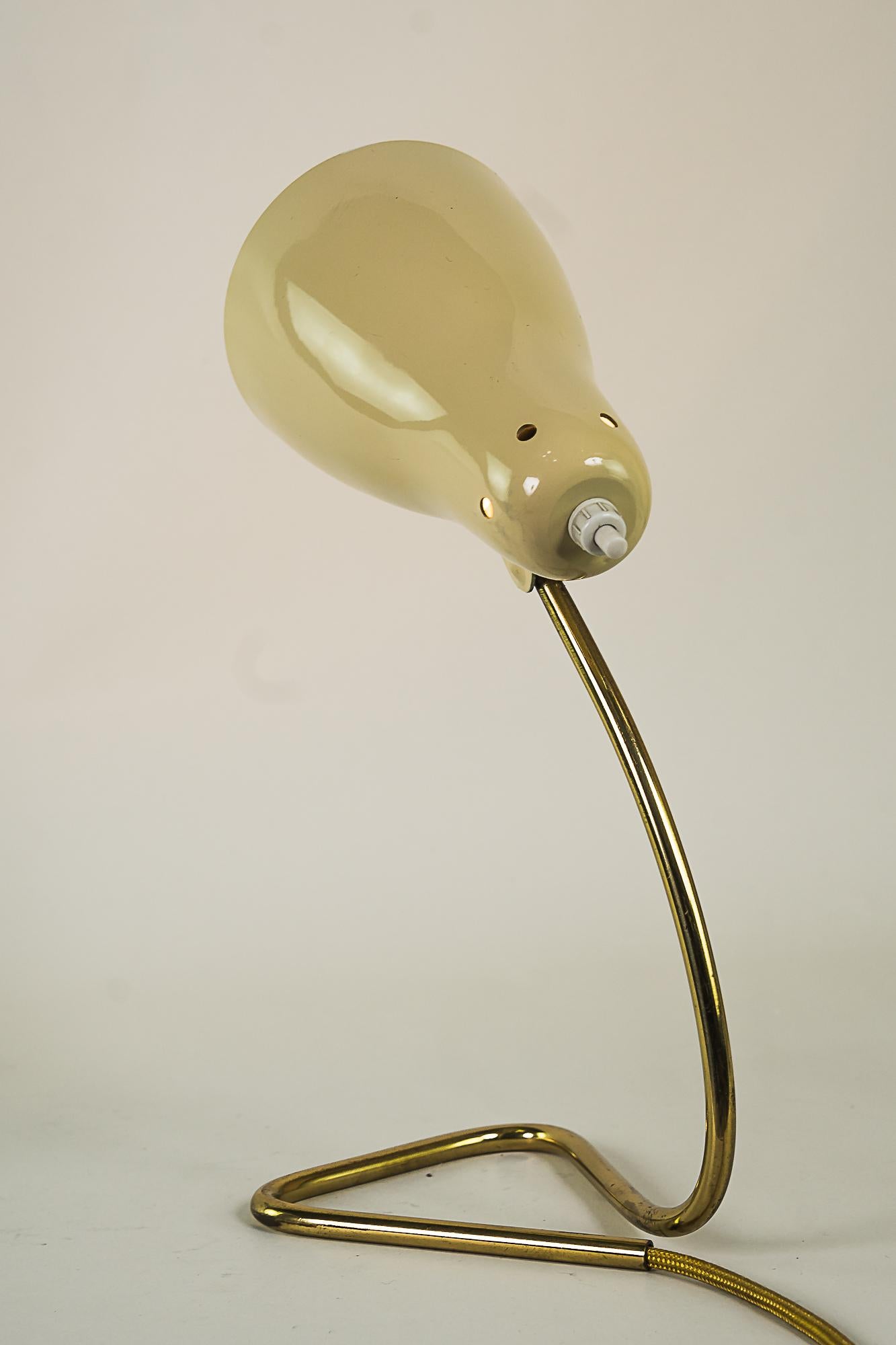 Rupert Nikoll Table Lamp, Vienna, 1960s For Sale 7