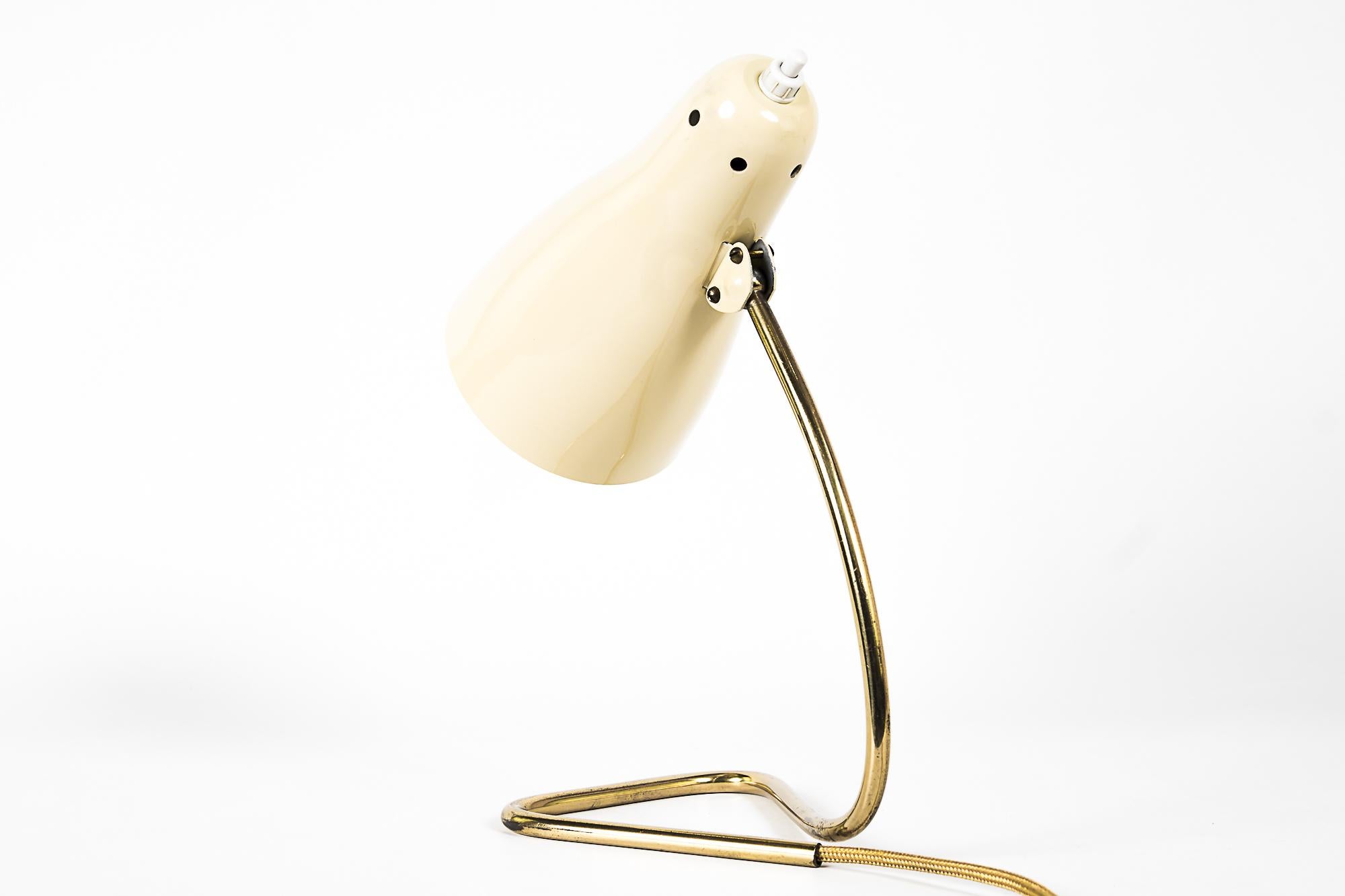 Rupert Nikoll table lamp, Vienna, 1960s
Original condition.
