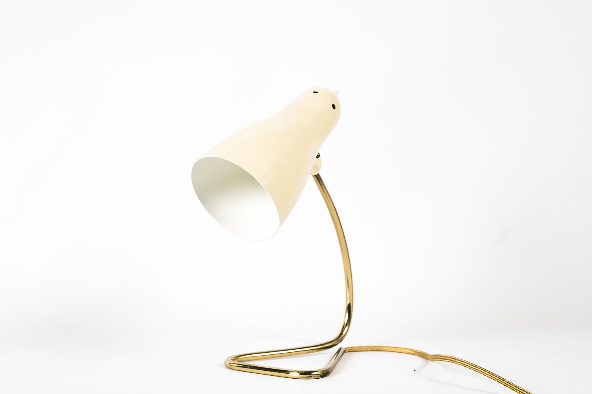 Rupert Nikoll Table Lamp, Vienna, 1960s In Good Condition For Sale In Wien, AT