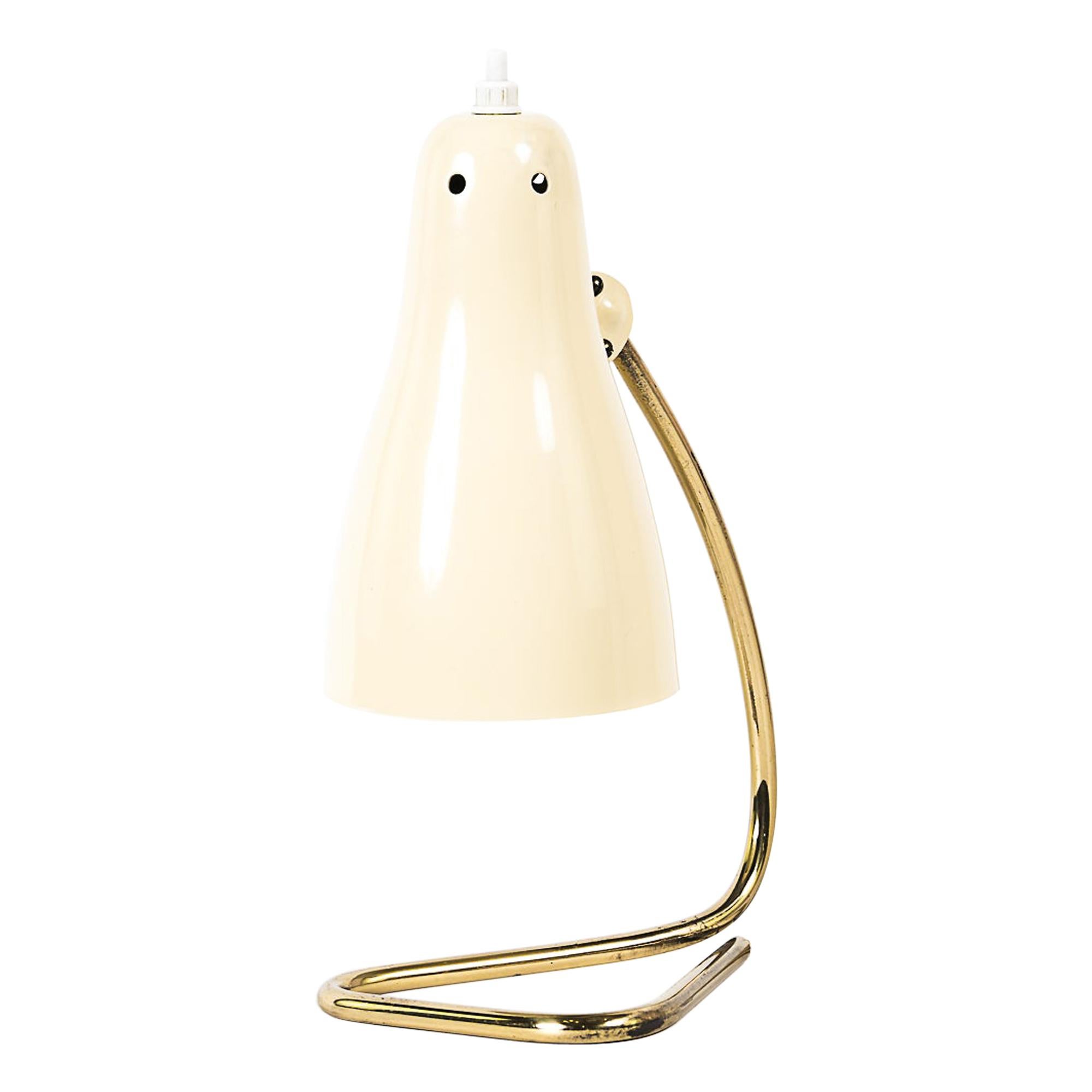 Rupert Nikoll Table Lamp, Vienna, 1960s For Sale