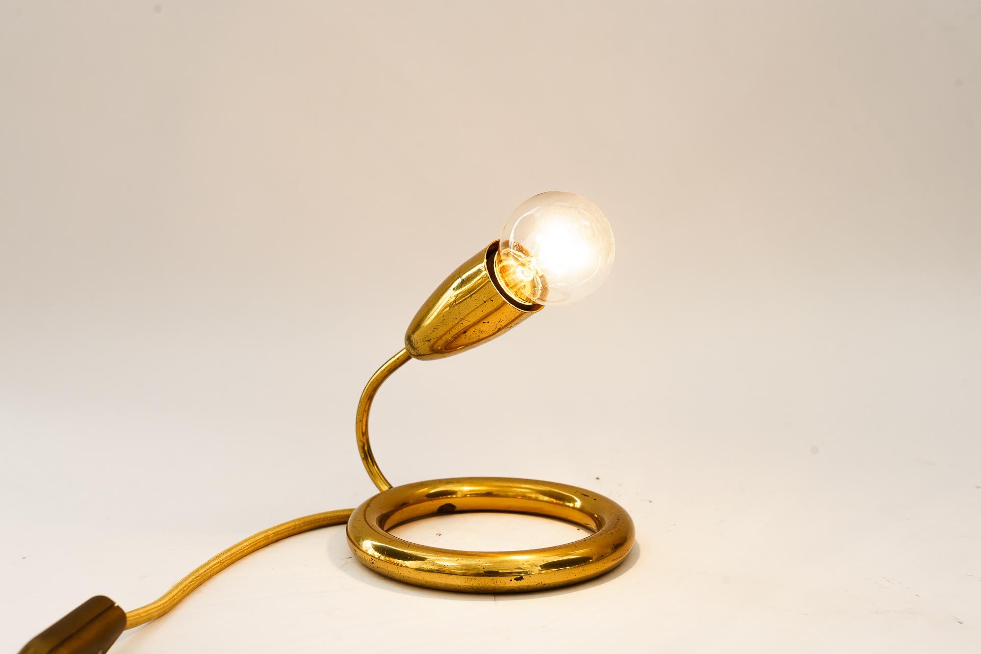 Rupert Nikoll table lamp vienna around 1950s For Sale 3