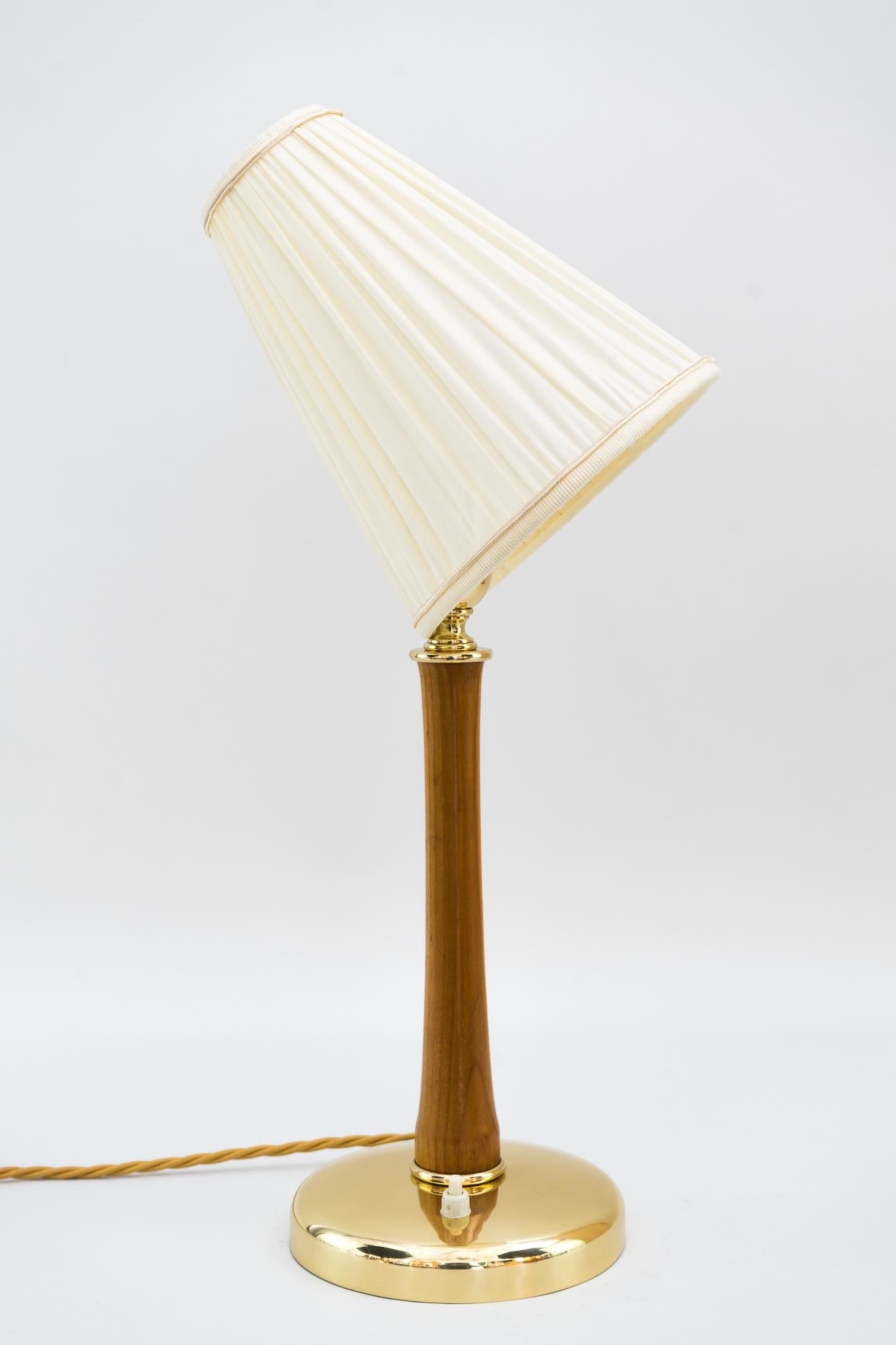 Mid-Century Modern Rupert Nikoll Table Lamp, Vienna, circa 1950s For Sale