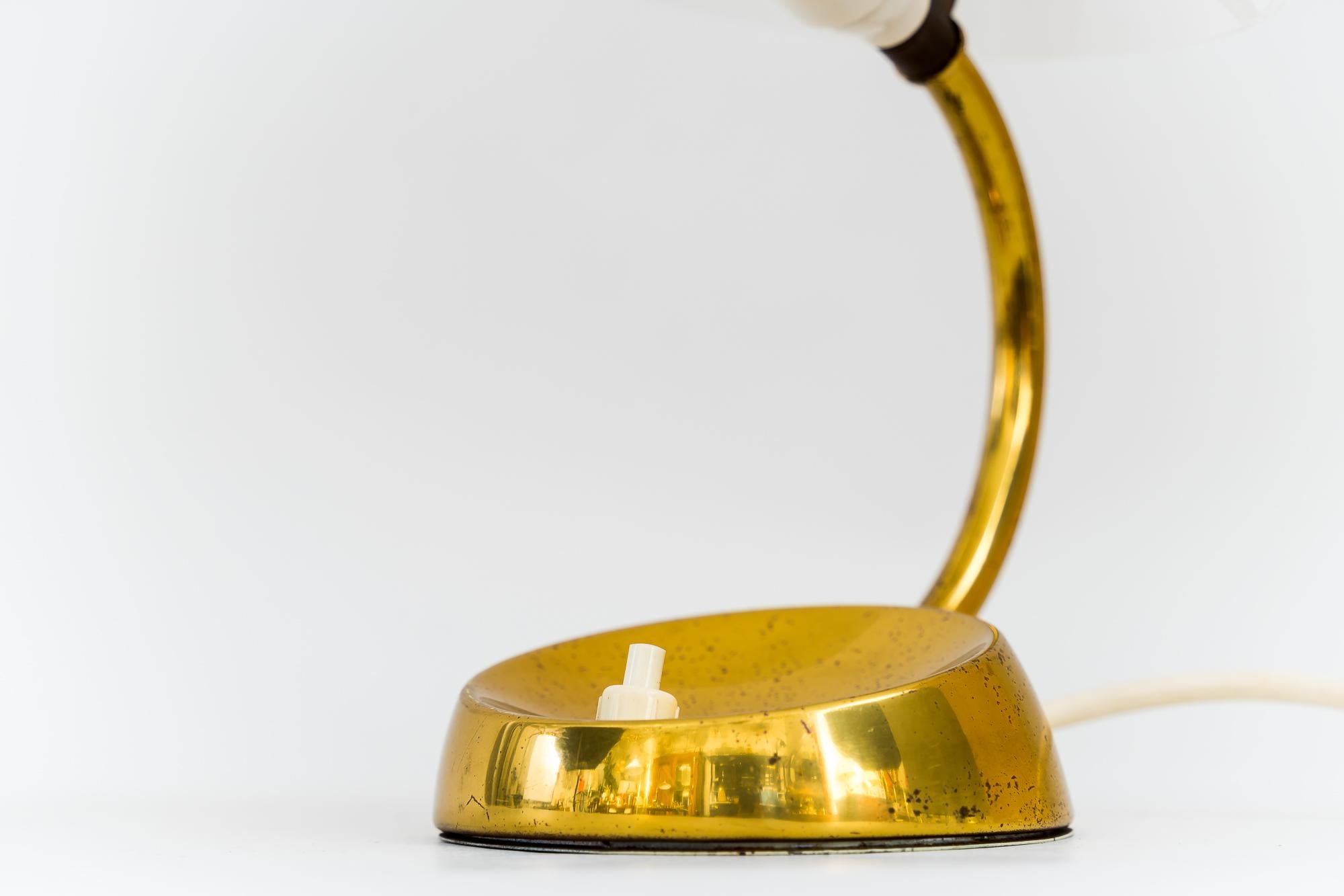 Mid-Century Modern Rupert Nikoll Table Lamp, Vienna, Around 1950s For Sale