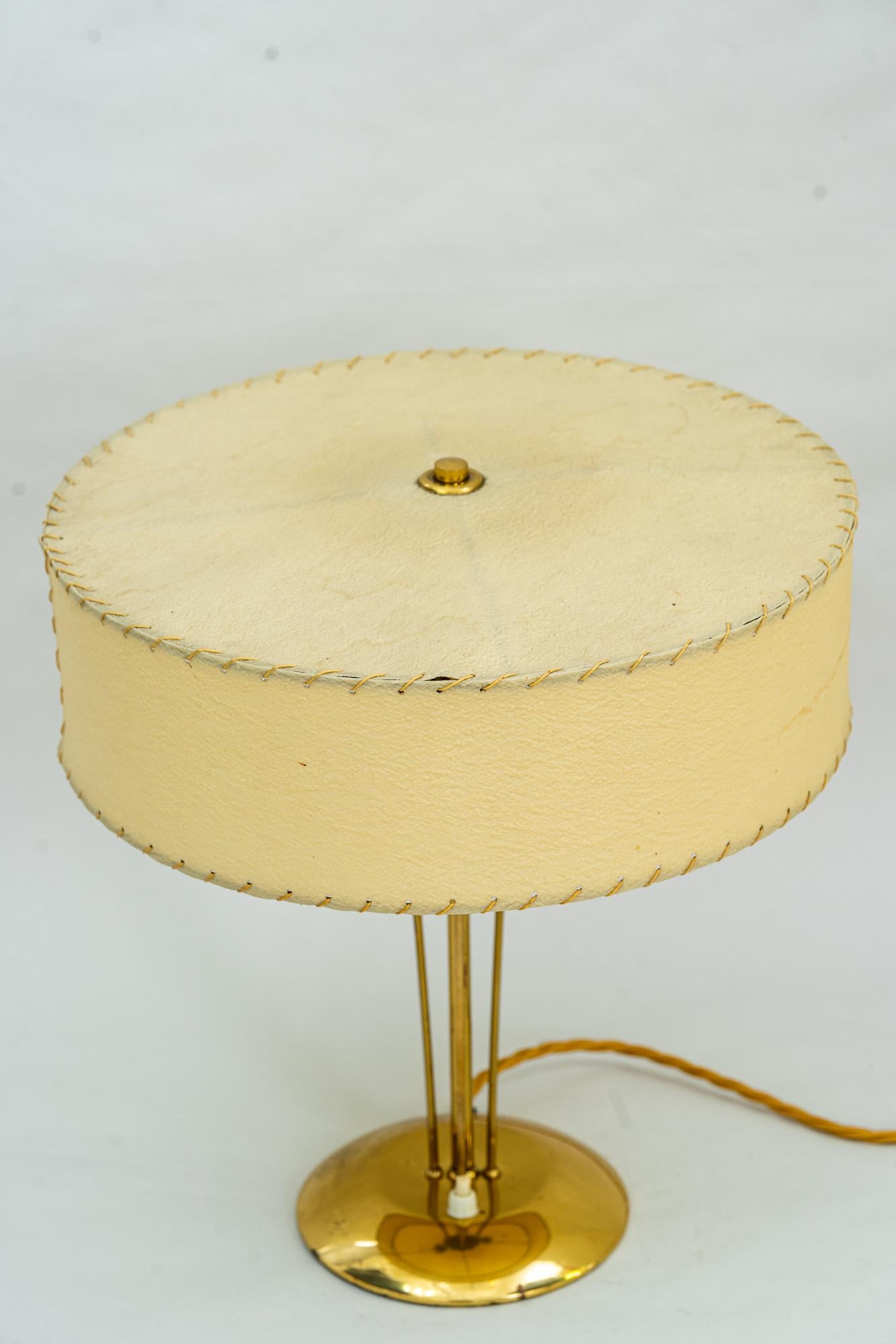 Mid-Century Modern Rupert Nikoll table lamp vienna around 1950s For Sale