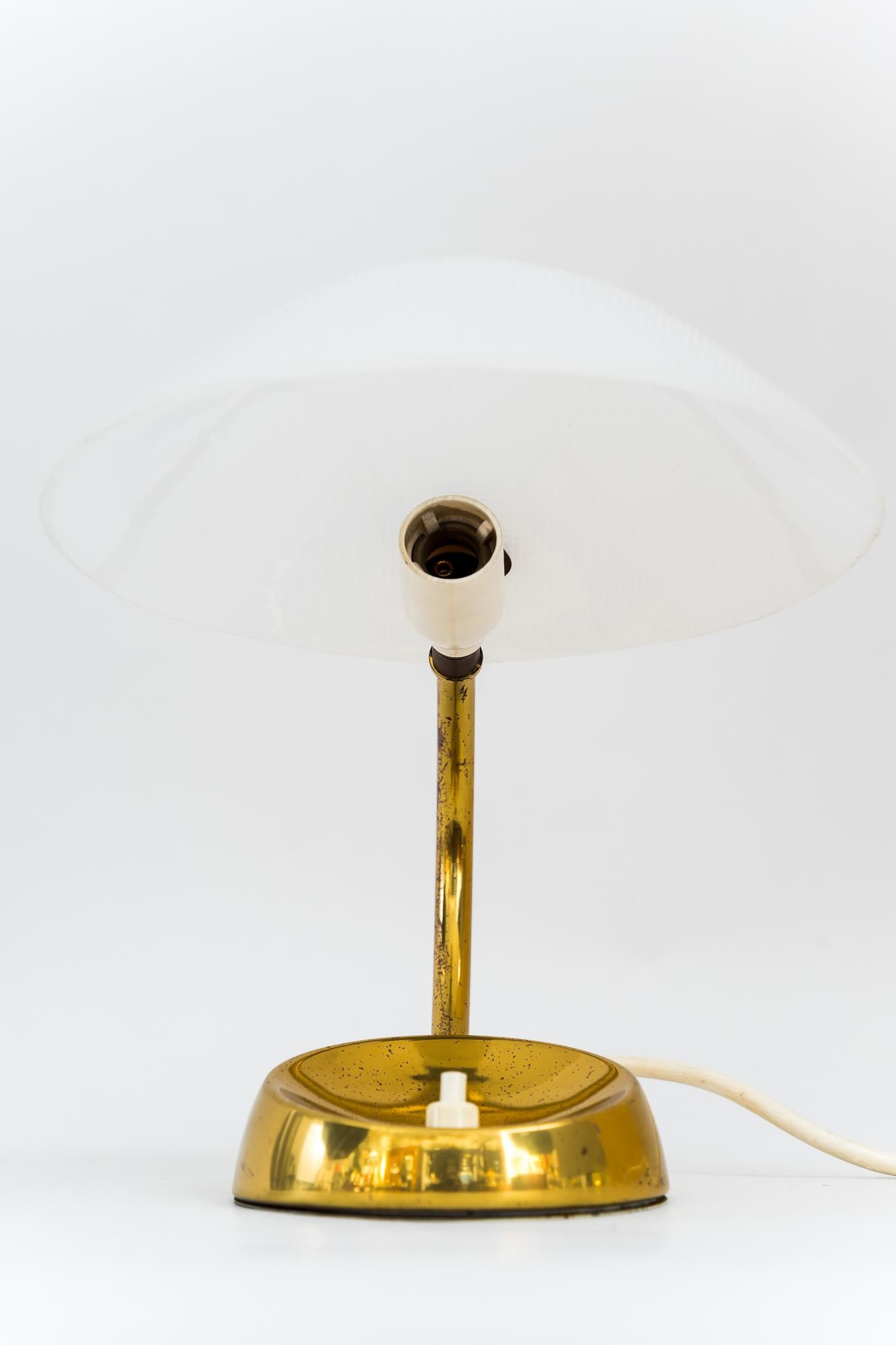 Austrian Rupert Nikoll Table Lamp, Vienna, Around 1950s For Sale