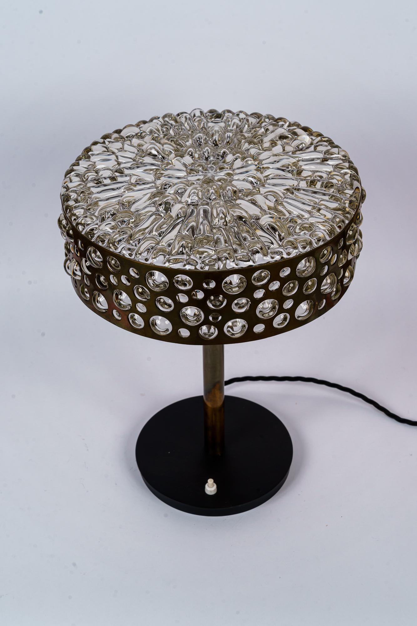 Rupert Nikoll Table Lamp Vienna Around 1950s In Good Condition For Sale In Wien, AT