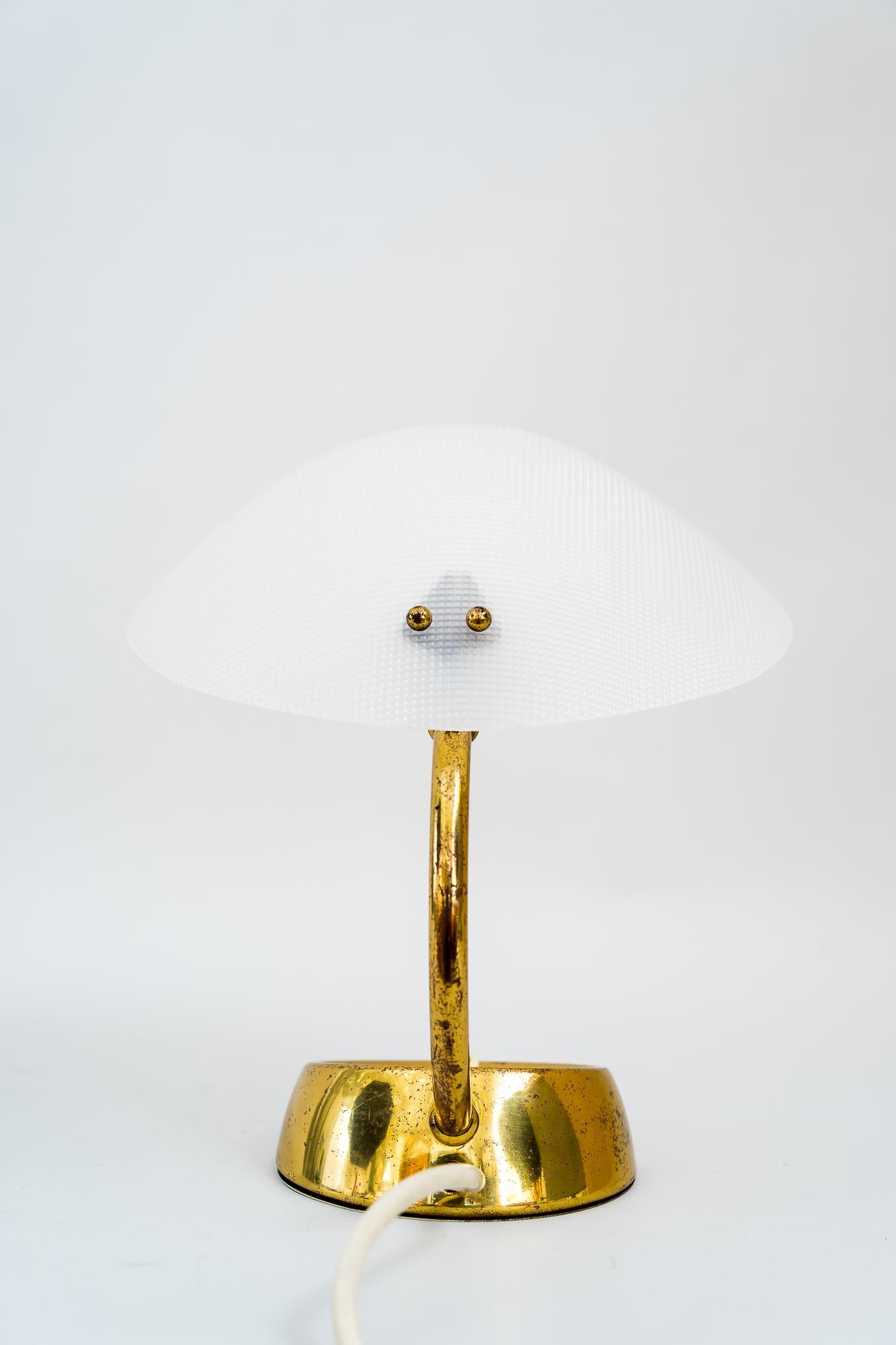 Mid-20th Century Rupert Nikoll Table Lamp, Vienna, Around 1950s For Sale